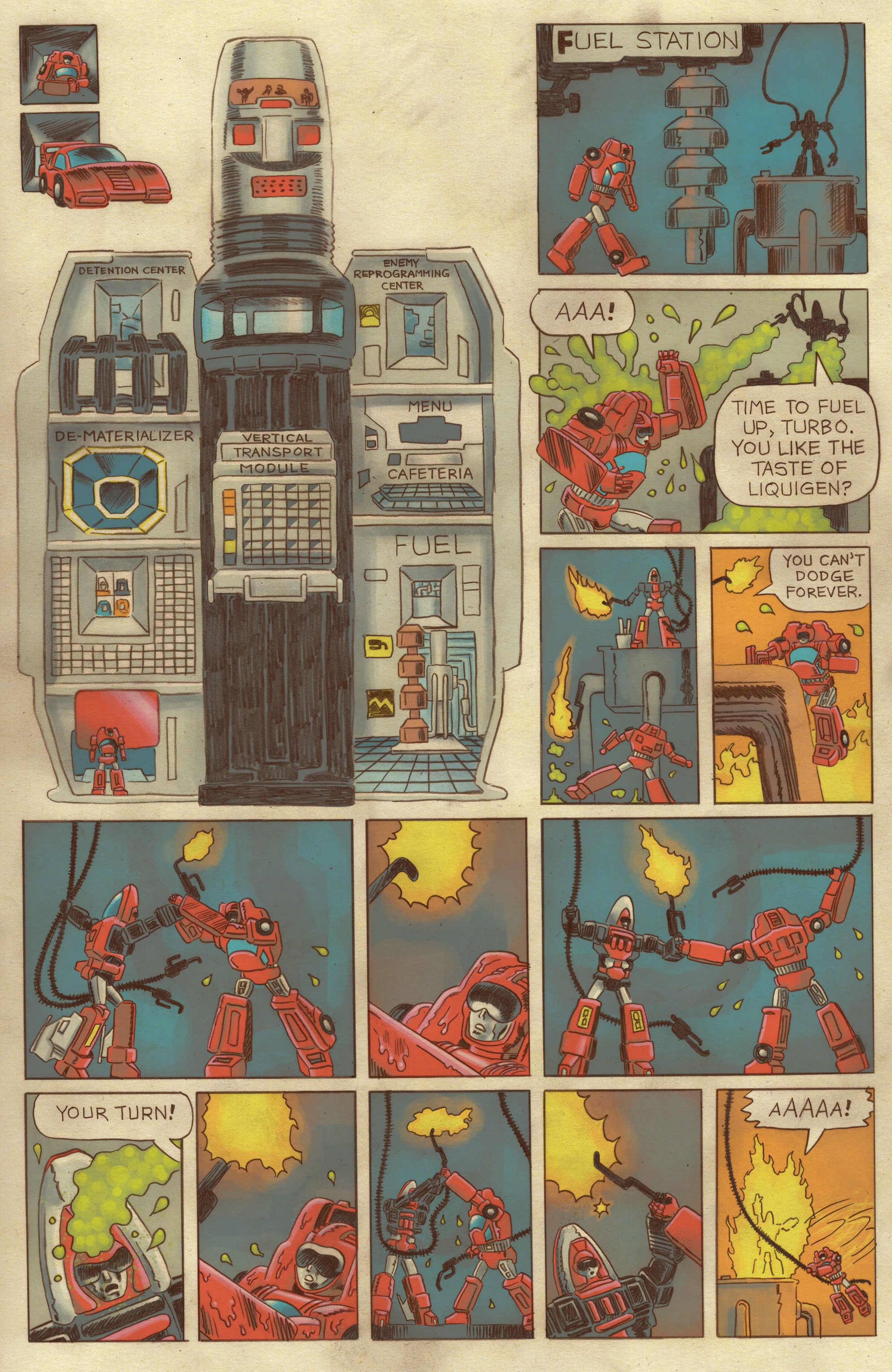 Read online Go-Bots comic -  Issue #5 - 4