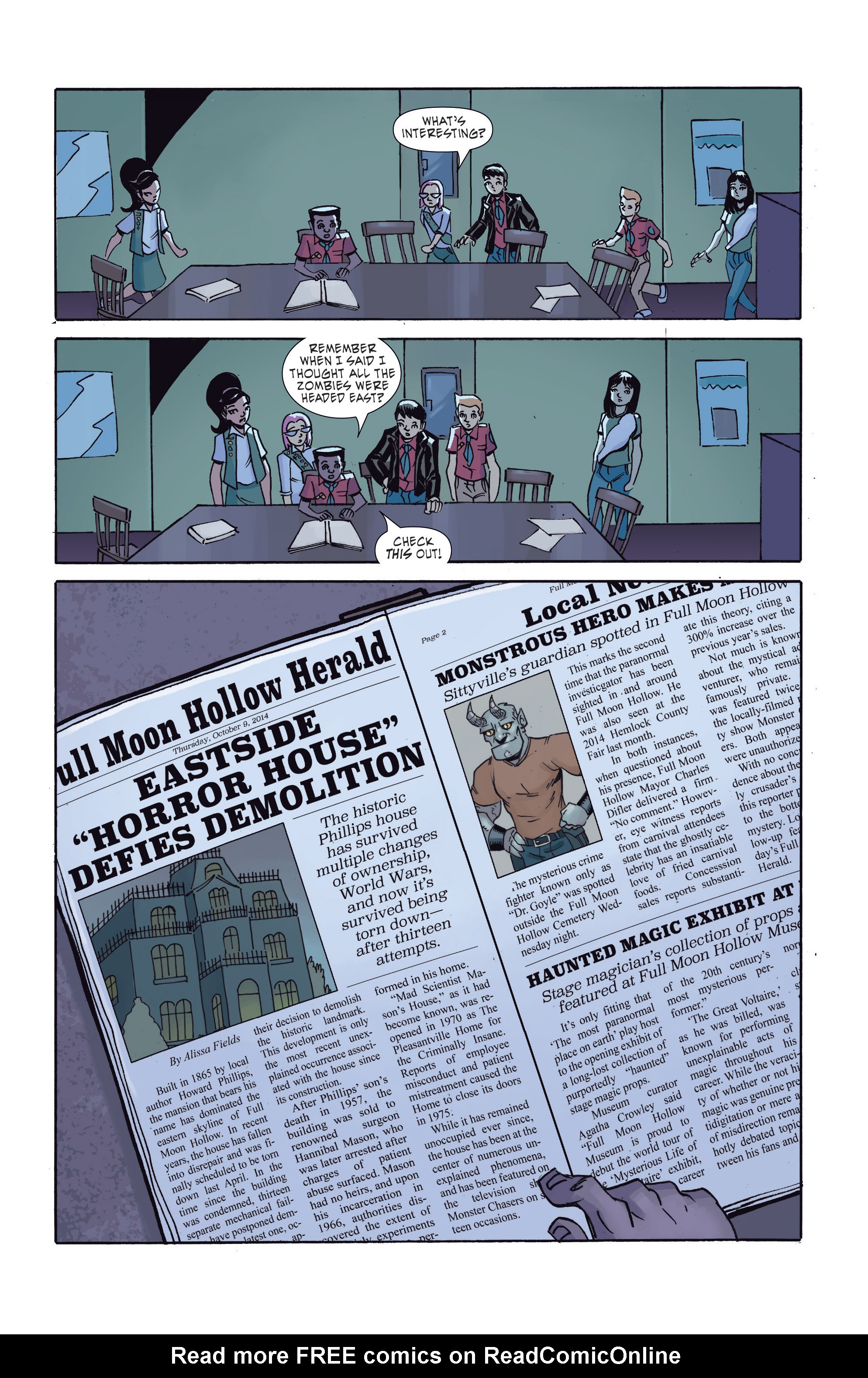 Read online Ghoul Scouts: Night of the Unliving Undead comic -  Issue #3 - 8