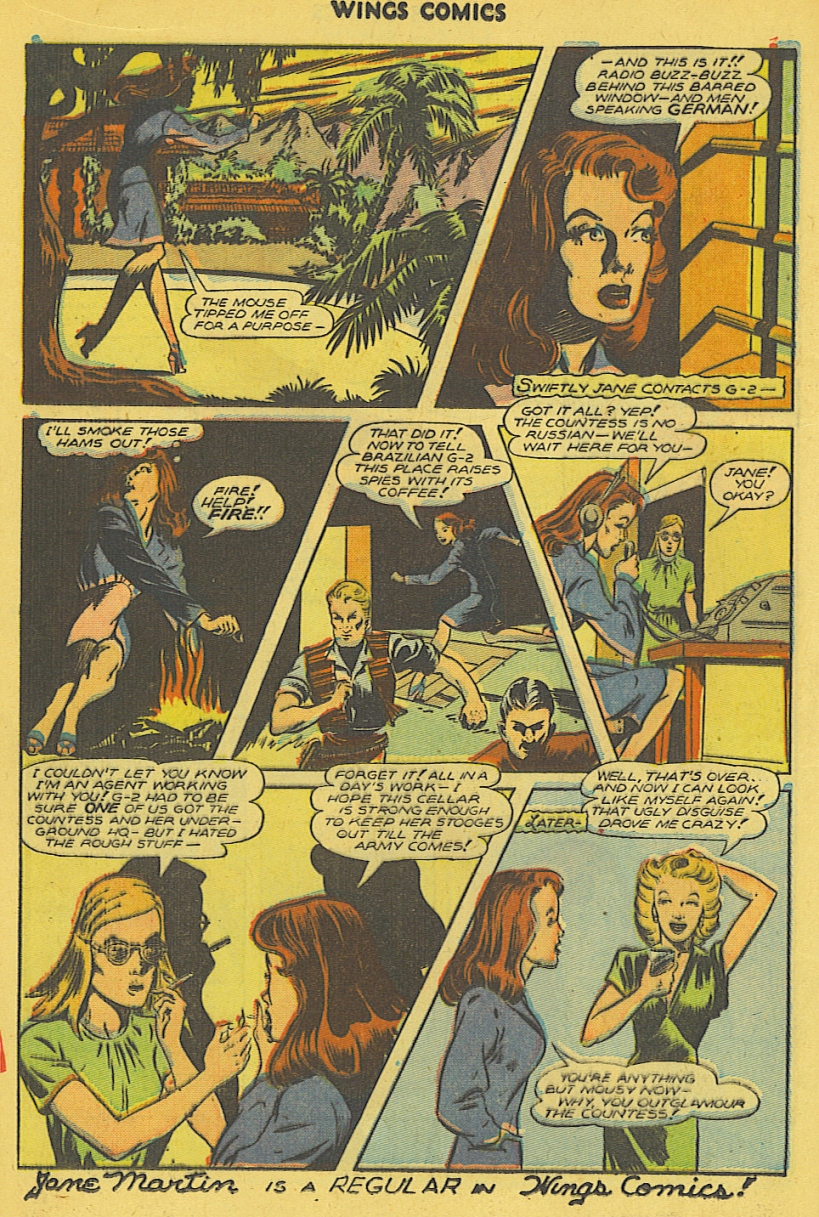 Read online Wings Comics comic -  Issue #67 - 18