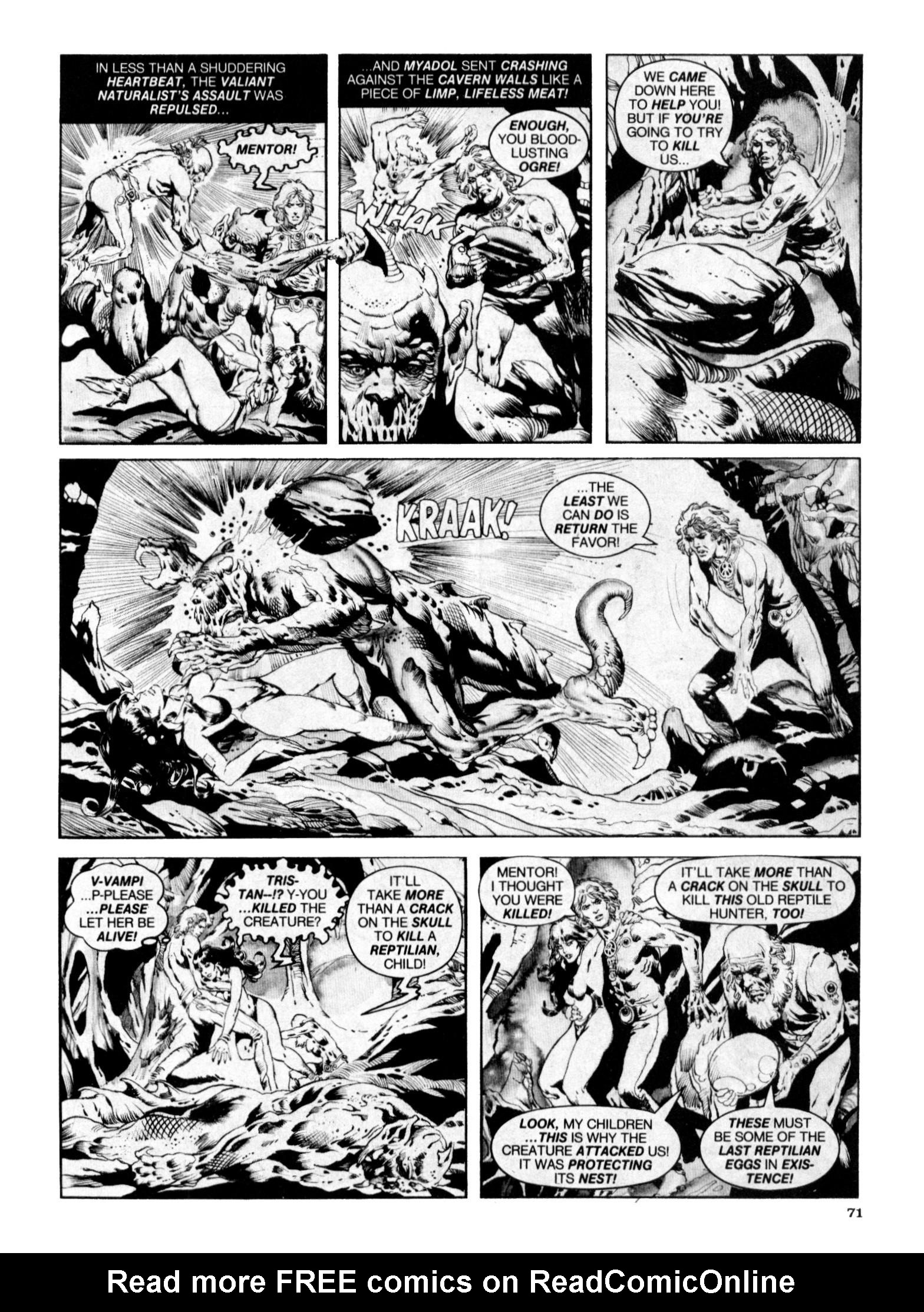 Read online Vampirella (1969) comic -  Issue #110 - 71