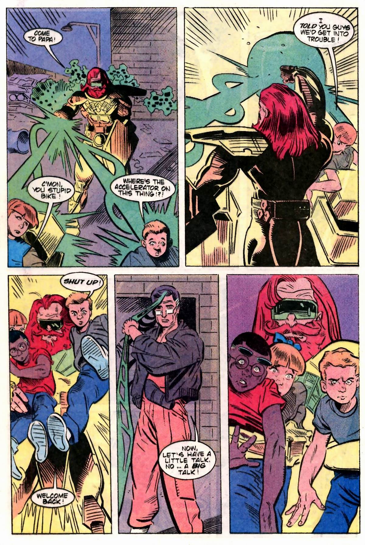 Read online The Web (1991) comic -  Issue #6 - 9