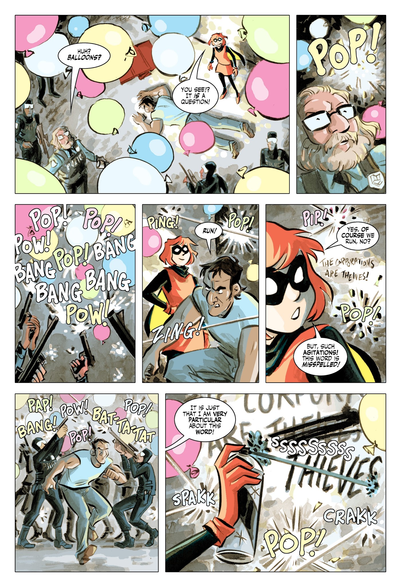 Read online Bandette (2012) comic -  Issue #16 - 5