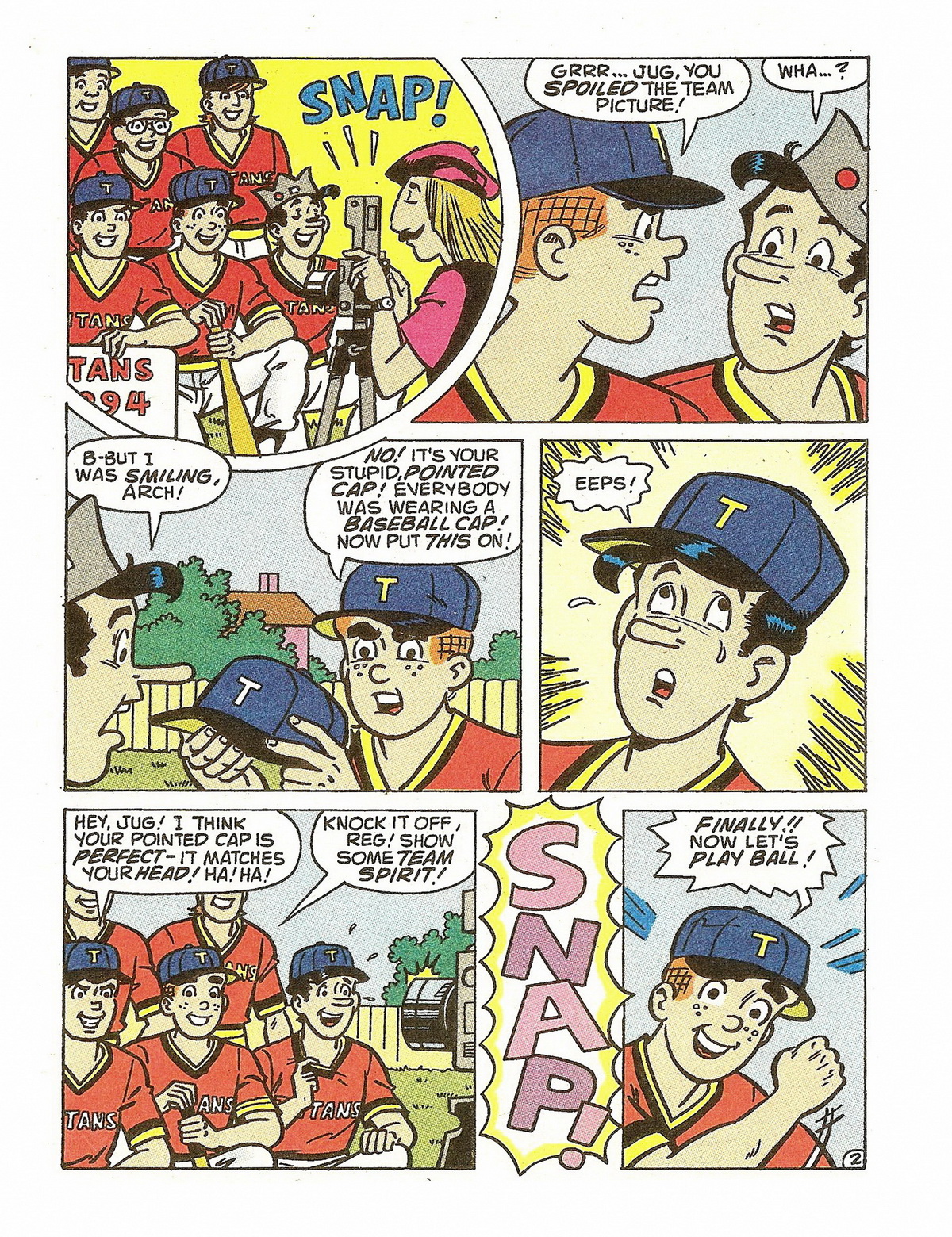 Read online Jughead's Double Digest Magazine comic -  Issue #68 - 126