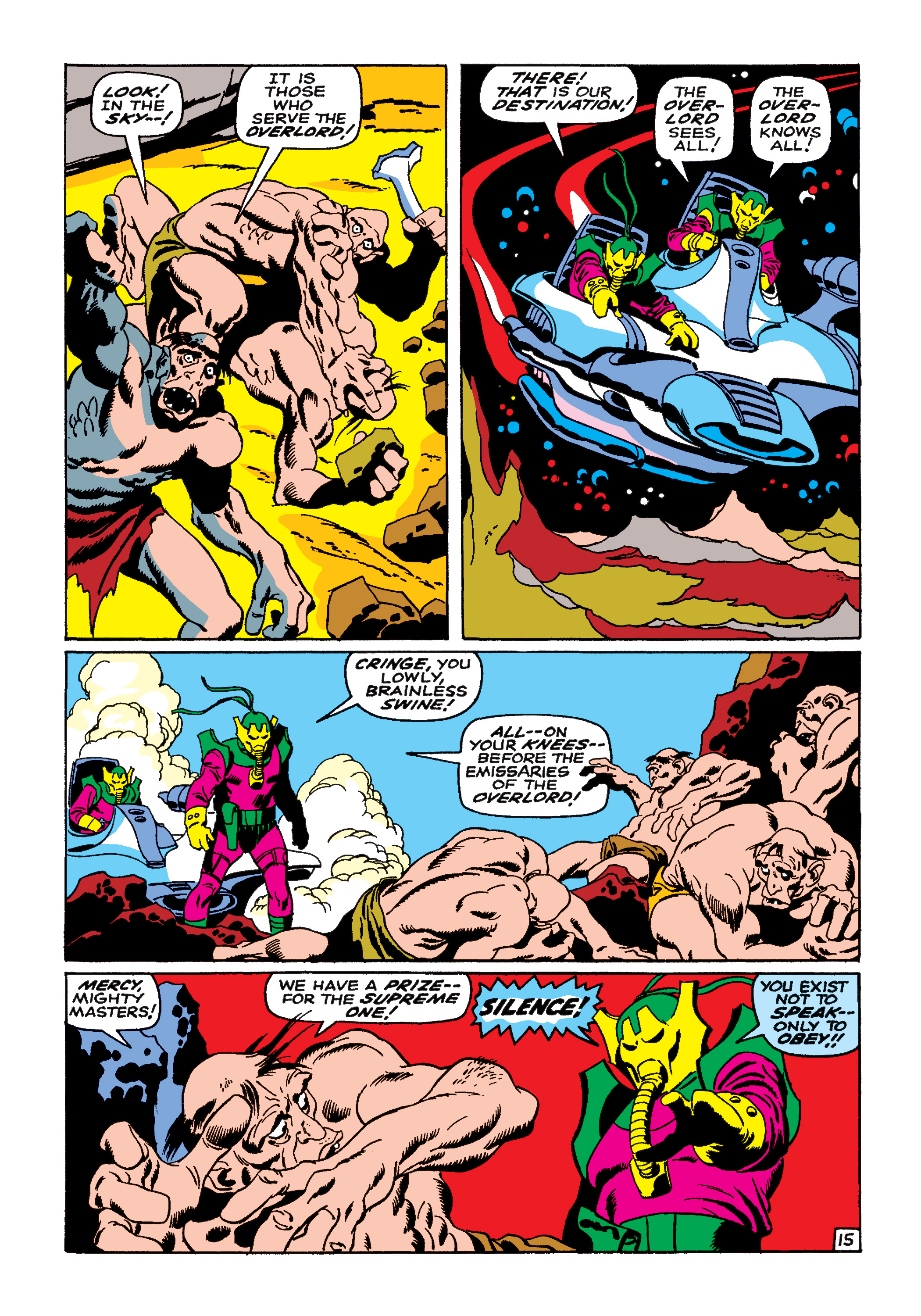 Read online Marvel Masterworks: The Silver Surfer comic -  Issue # TPB 1 (Part 3) - 23