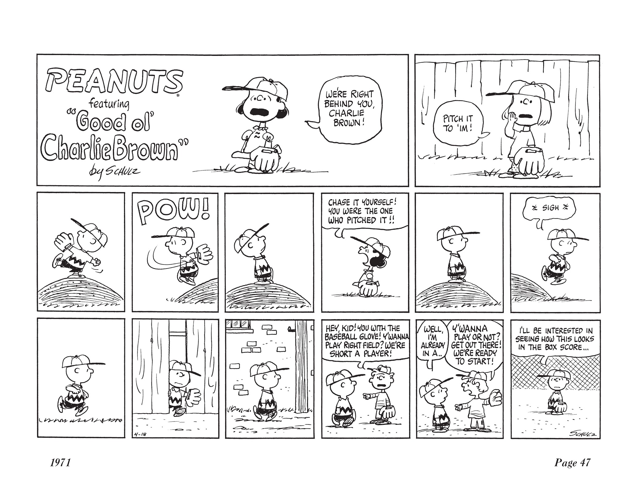 Read online The Complete Peanuts comic -  Issue # TPB 11 - 62