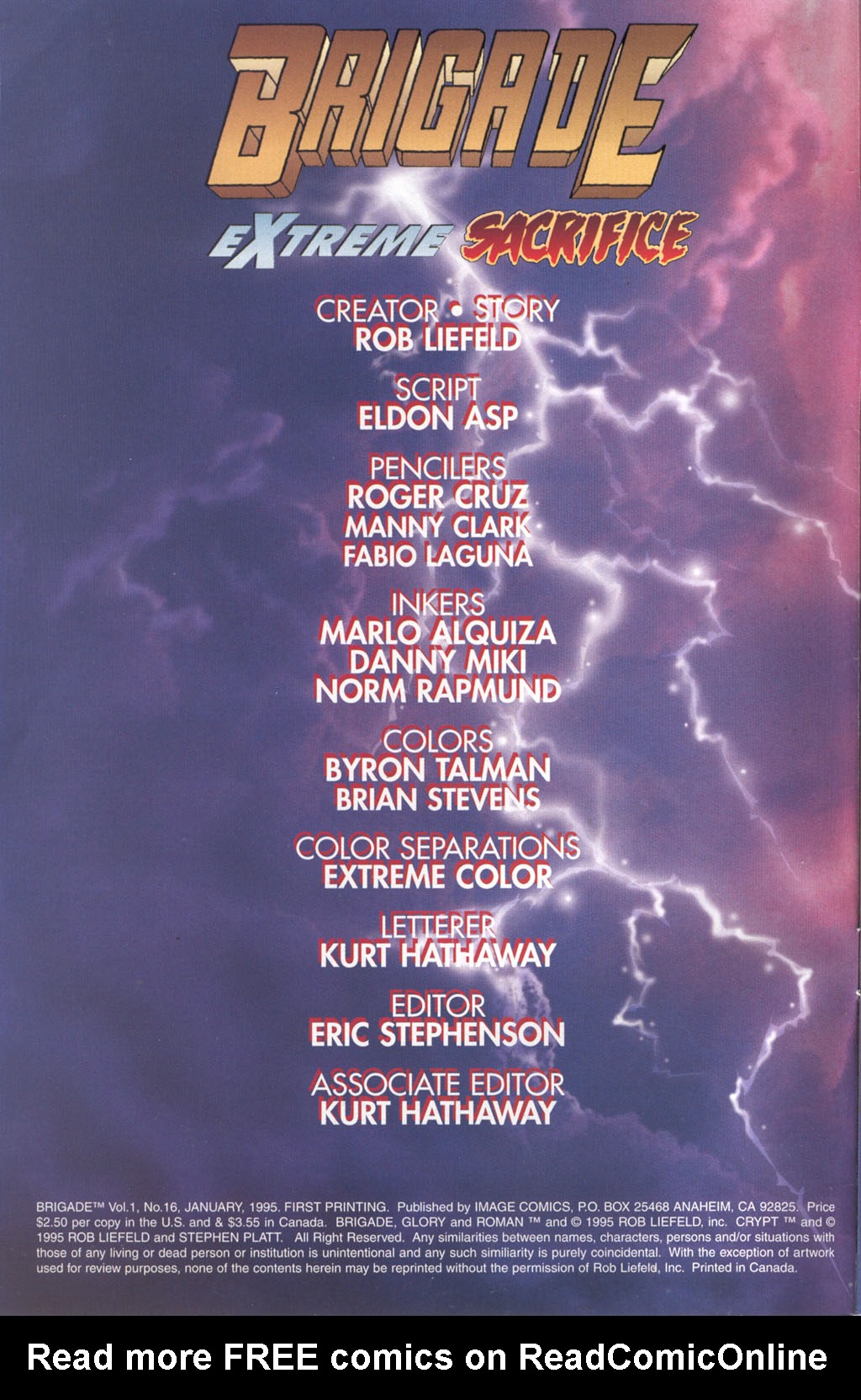 Read online Brigade (1993) comic -  Issue #16 - 3