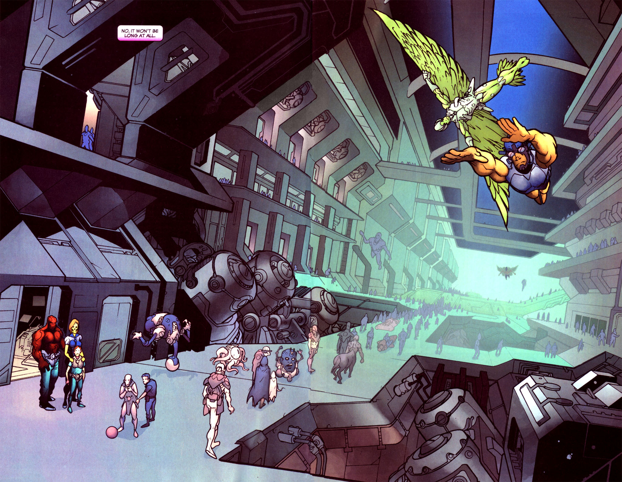 Read online Inhumans 2099 comic -  Issue # Full - 4