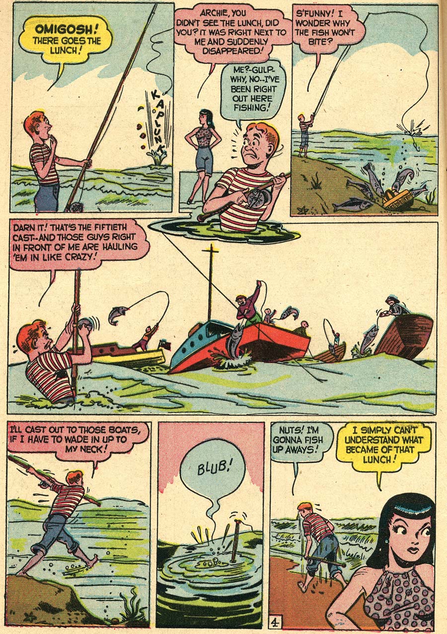 Read online Pep Comics comic -  Issue #57 - 6