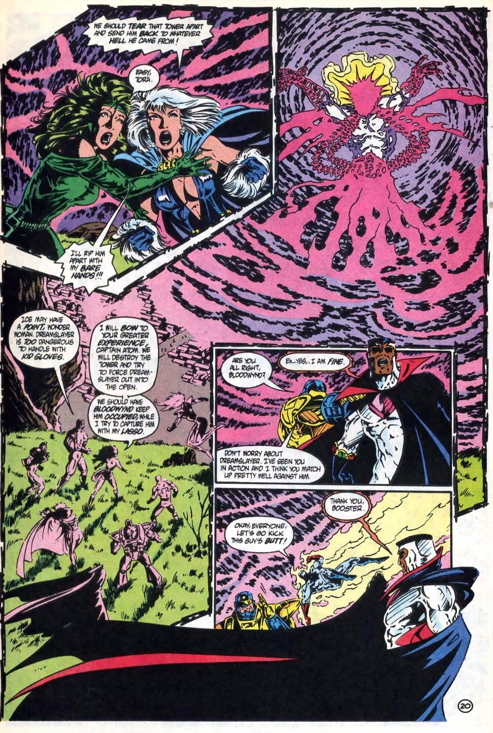 Read online Justice League America comic -  Issue #87 - 21