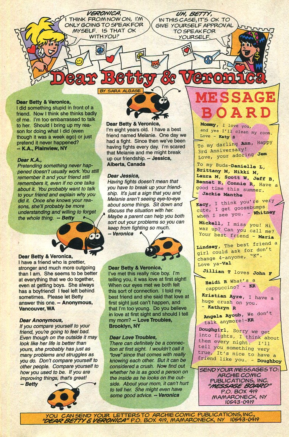 Read online Betty and Veronica (1987) comic -  Issue #115 - 10