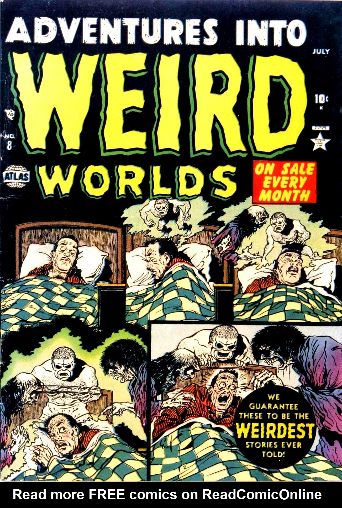 Read online Adventures into Weird Worlds comic -  Issue #8 - 1
