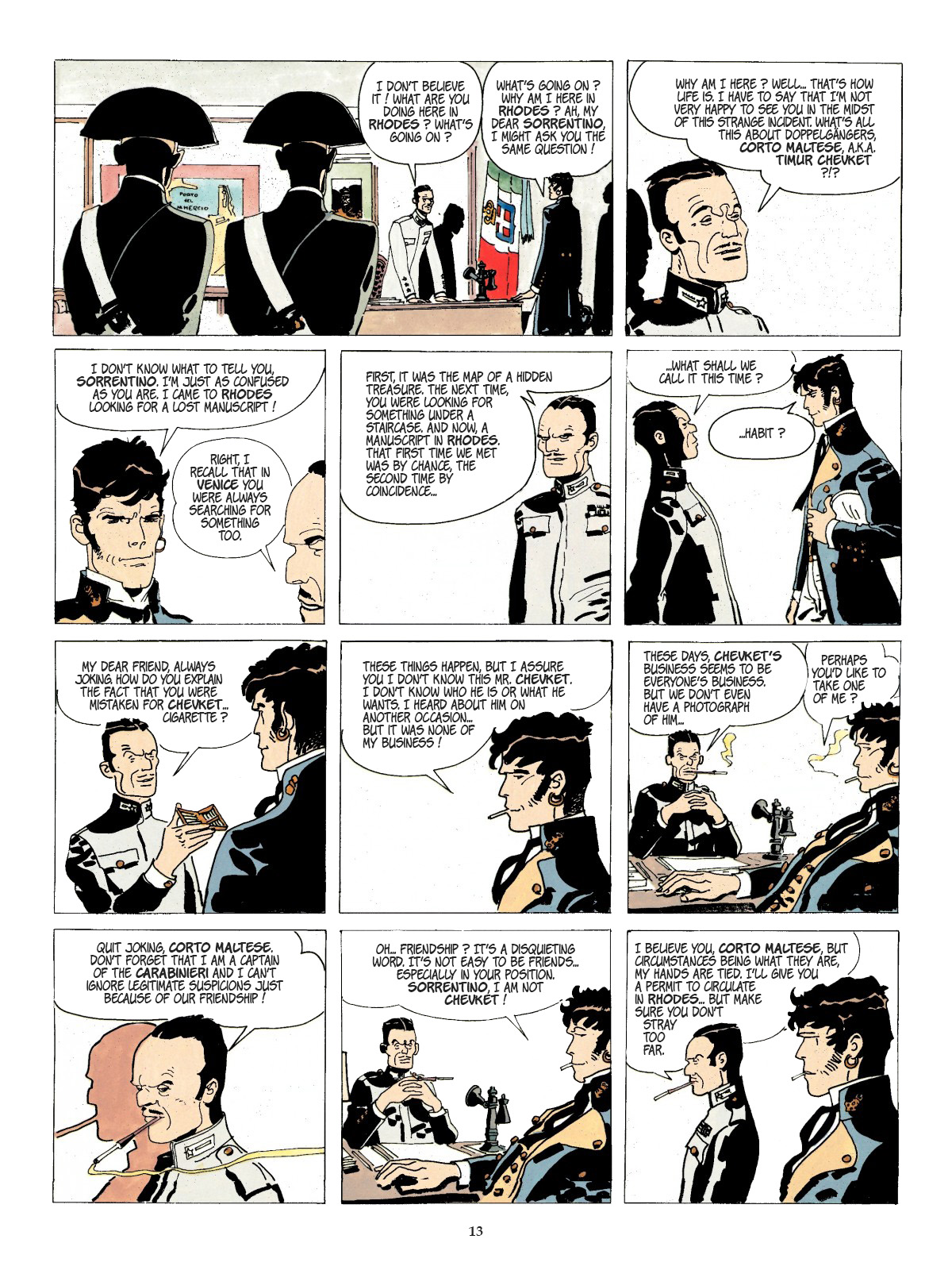 Read online Corto Maltese comic -  Issue # TPB 11 - 16