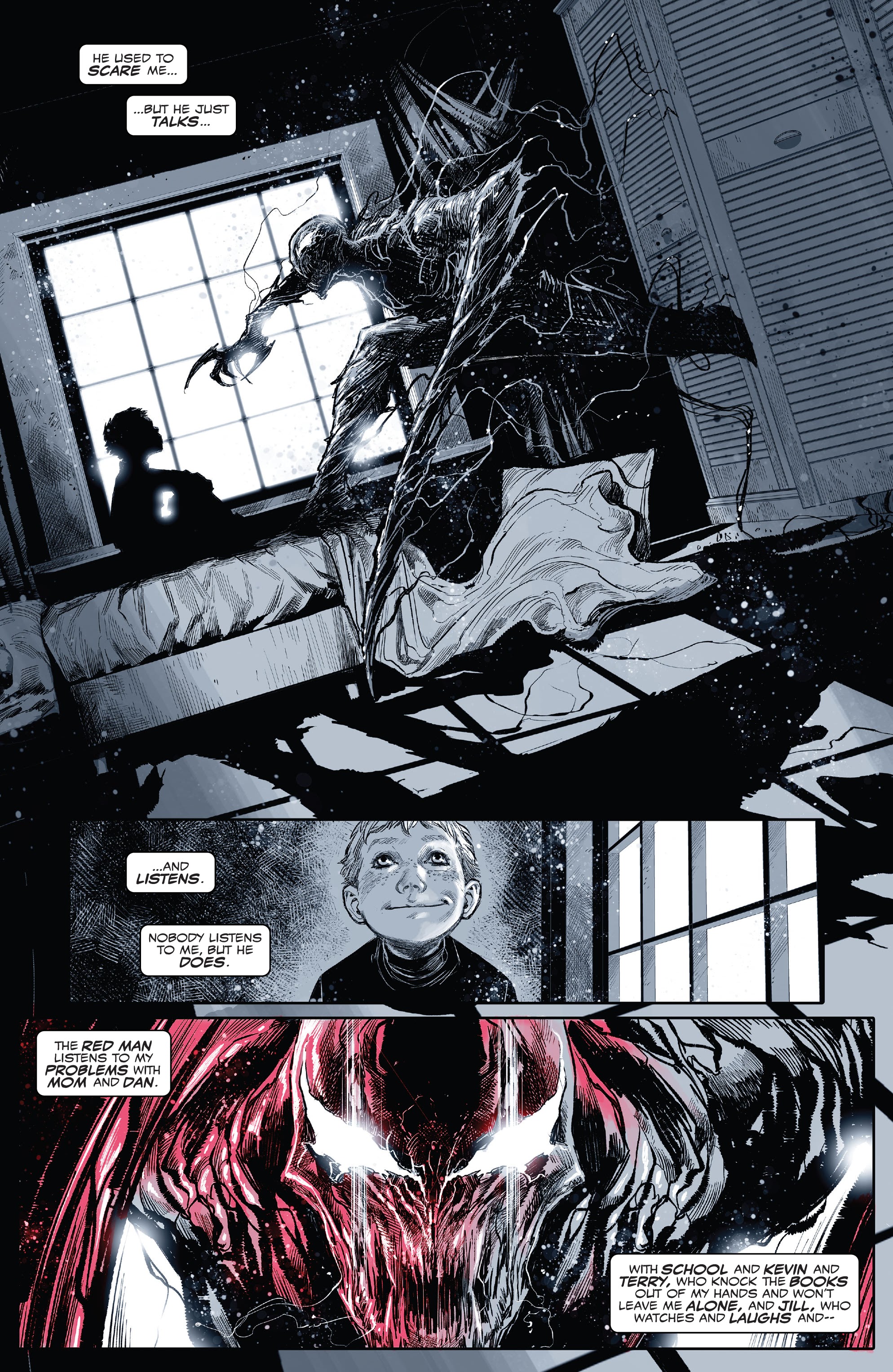 Read online Carnage: Black, White & Blood comic -  Issue #2 - 14