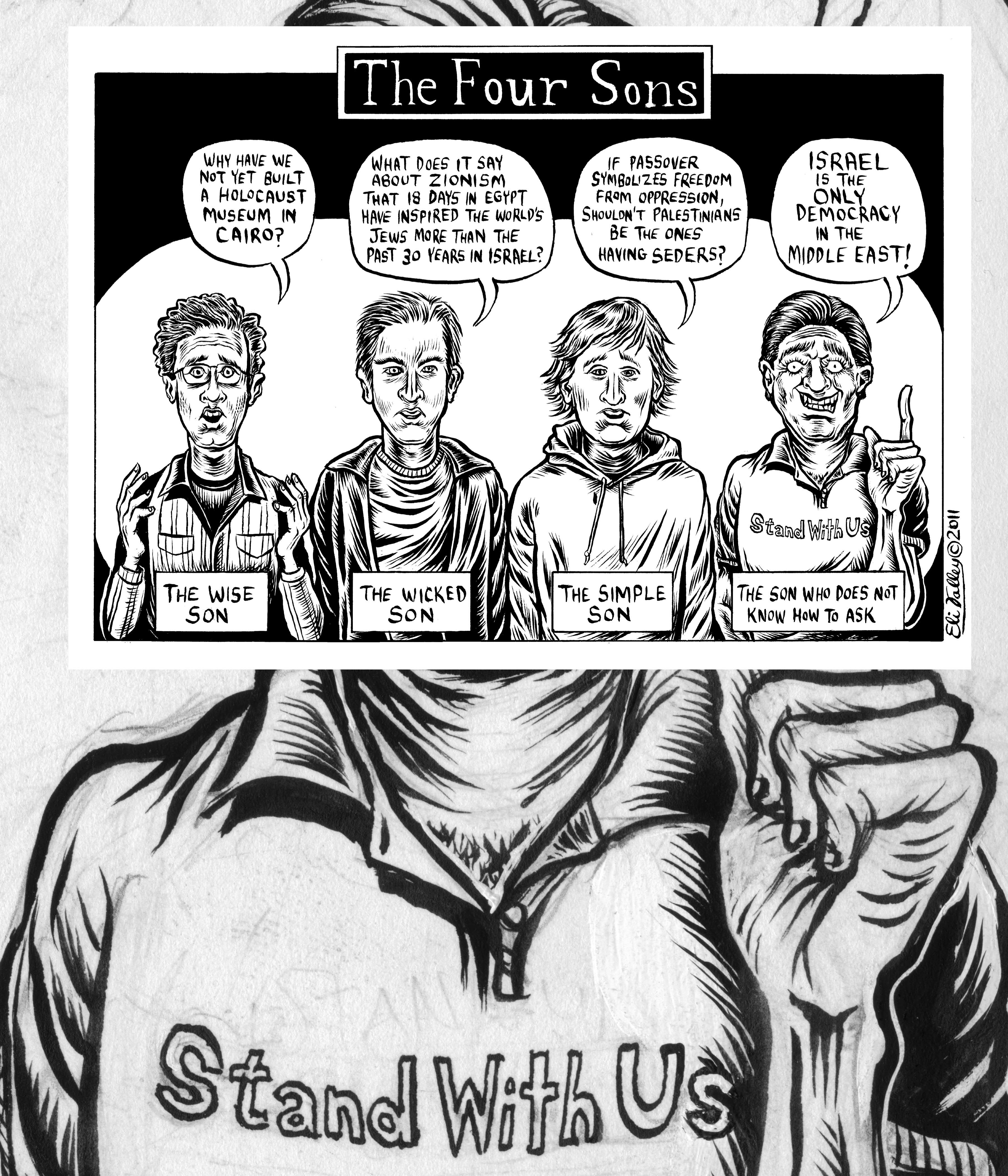 Read online Diaspora Boy: Comics on Crisis in America and Israel comic -  Issue # TPB - 79