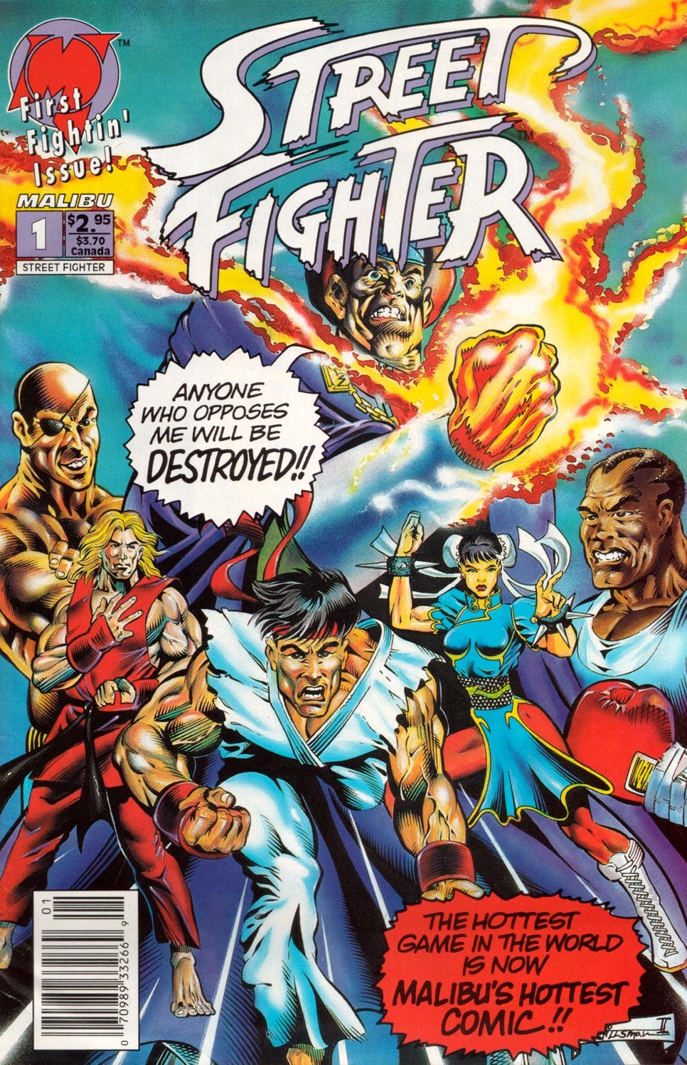 Read online Street Fighter (1994) comic -  Issue #1 - 1