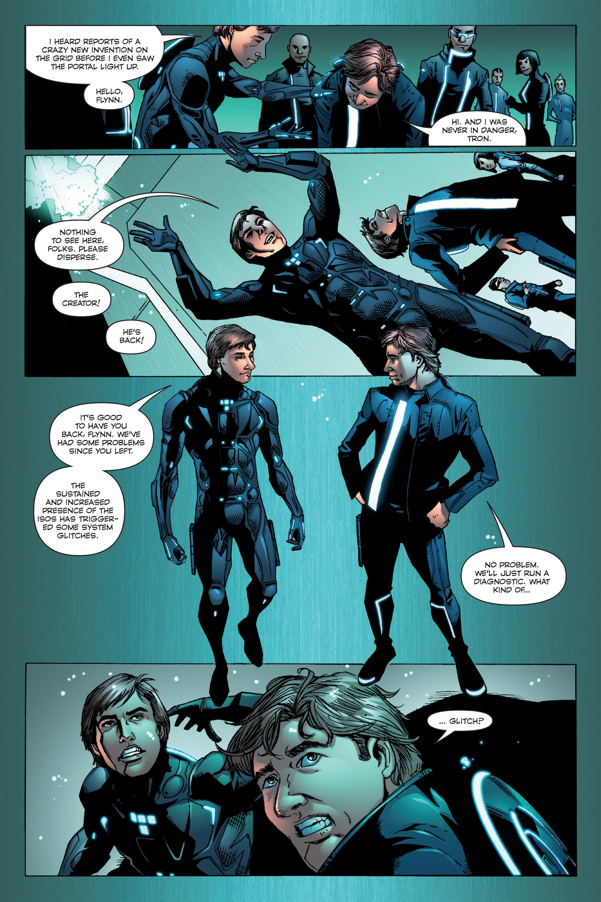 Read online TRON: Betrayal comic -  Issue # TPB - 52