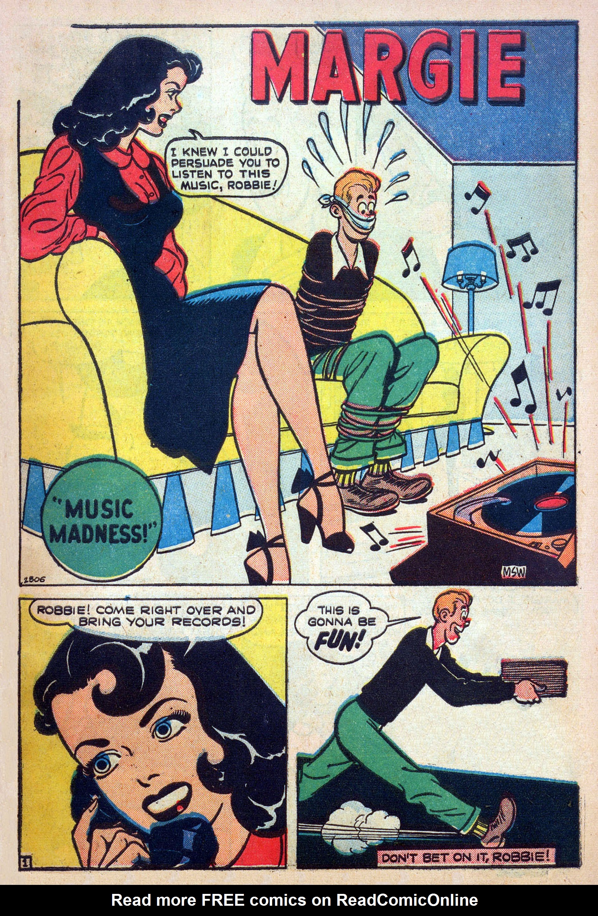 Read online Margie Comics comic -  Issue #42 - 3