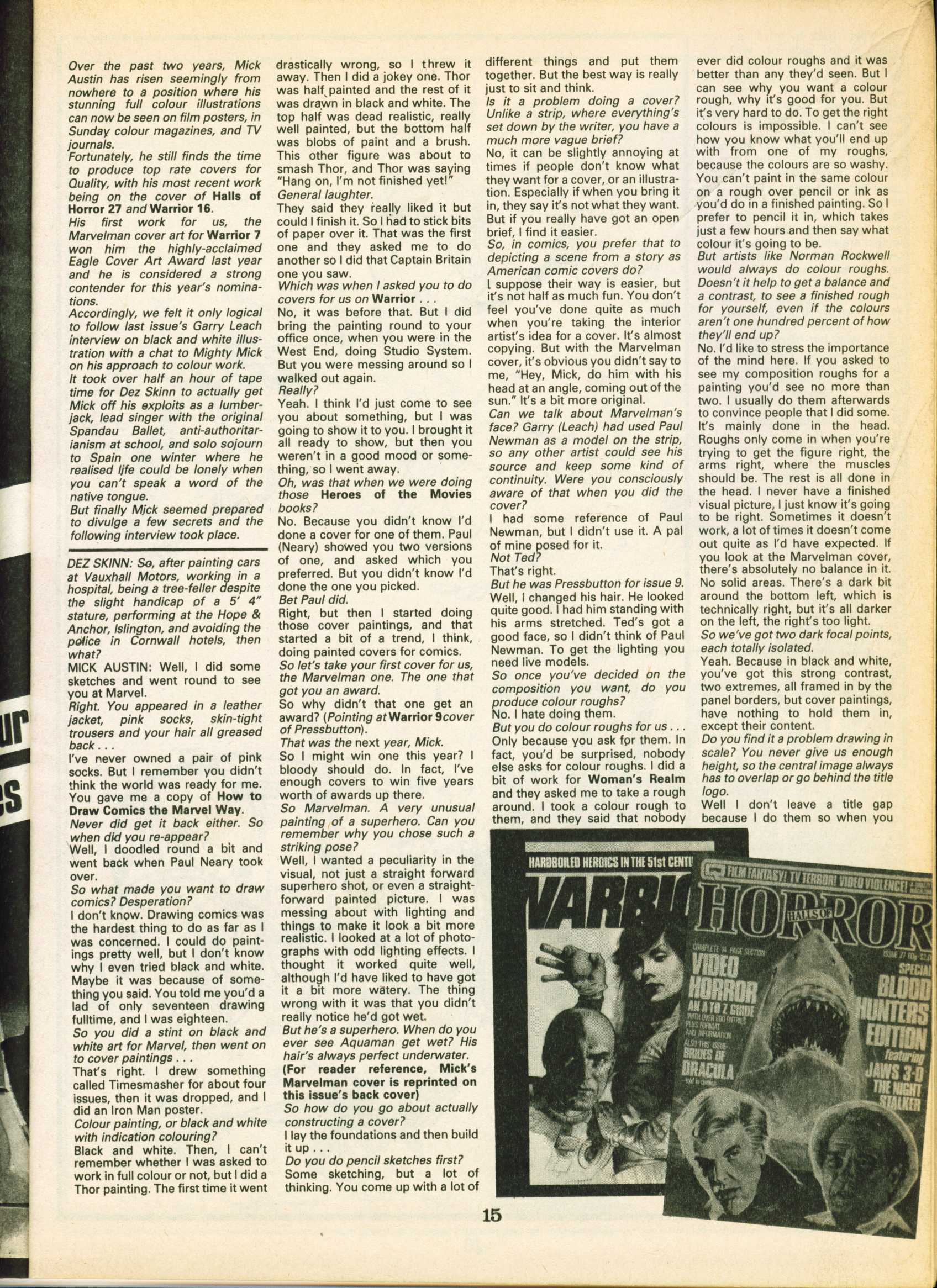 Read online Warrior comic -  Issue #19 - 15
