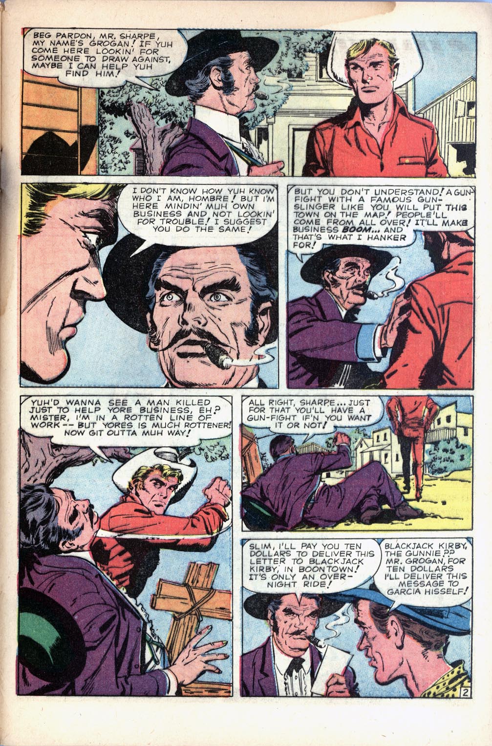 Read online Gunsmoke Western comic -  Issue #55 - 29
