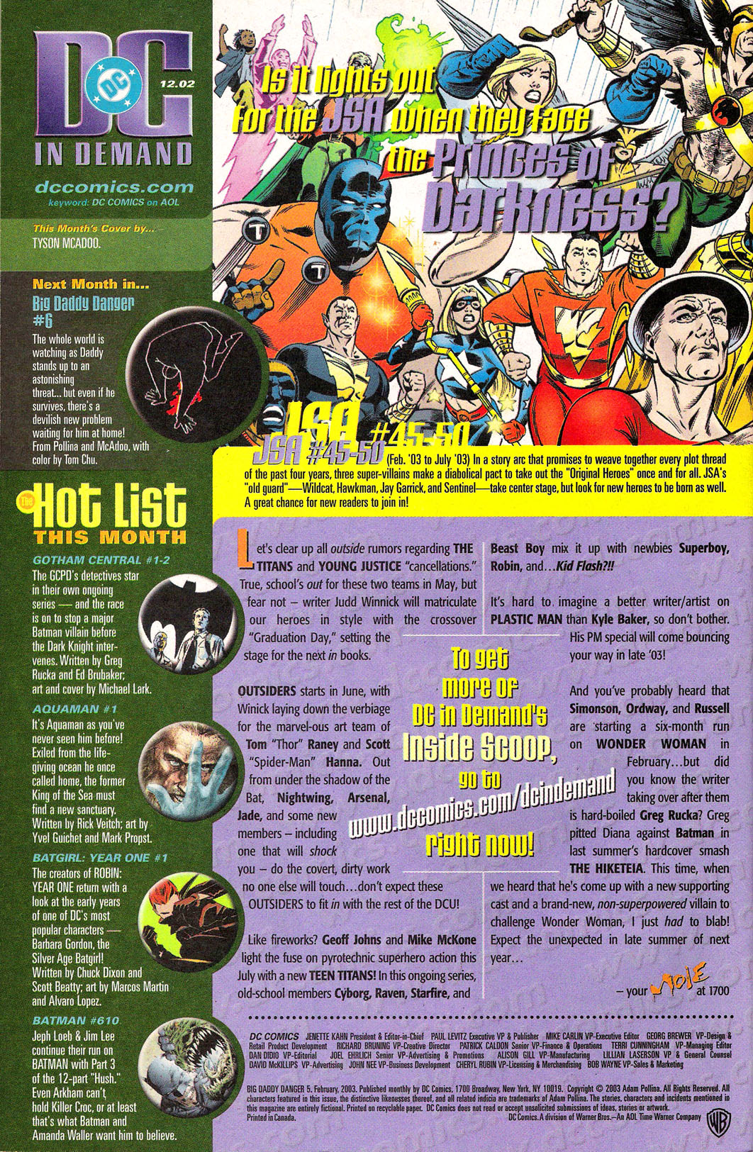 Read online Big Daddy Danger comic -  Issue #5 - 34