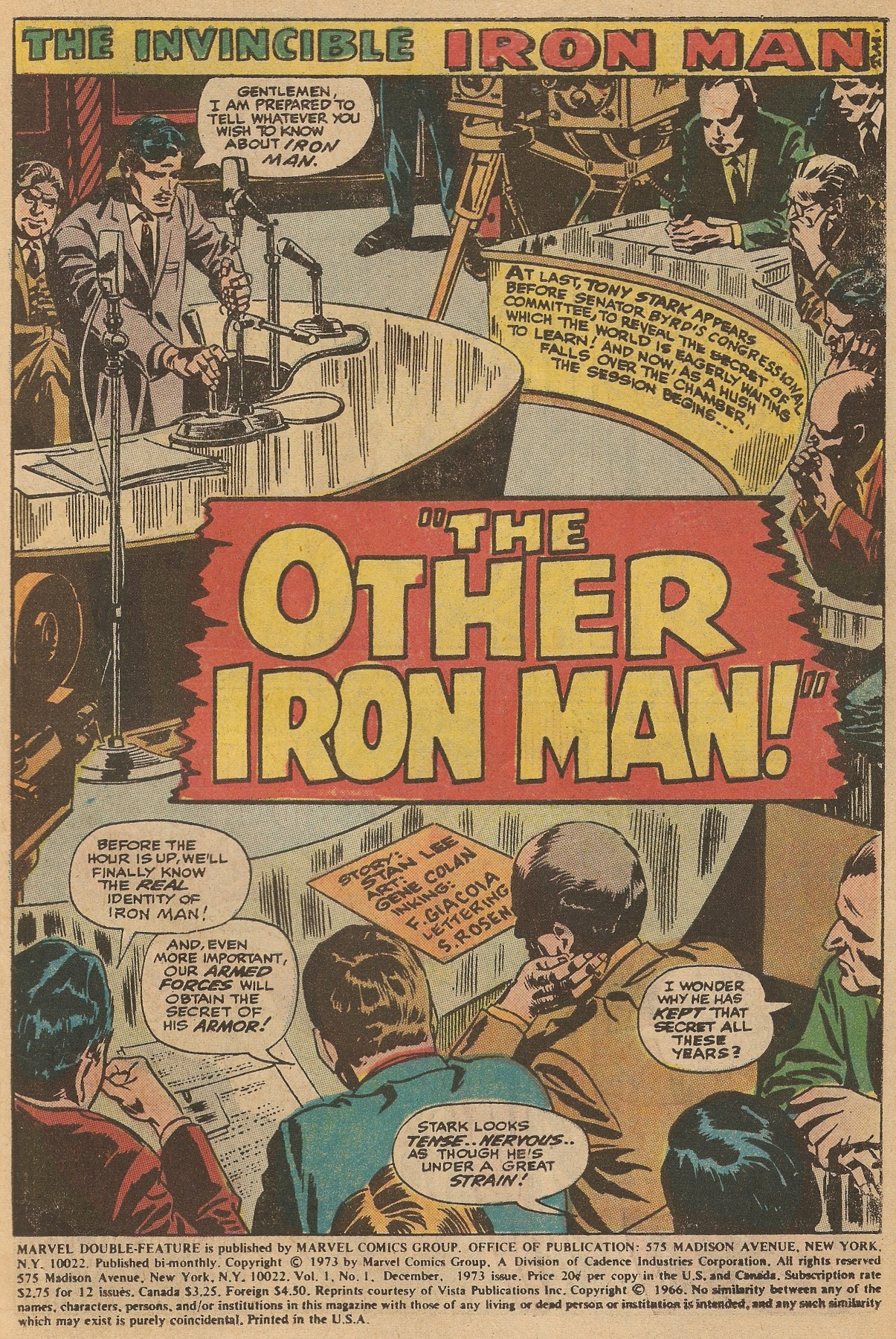 Read online Marvel Double Feature comic -  Issue #1 - 3