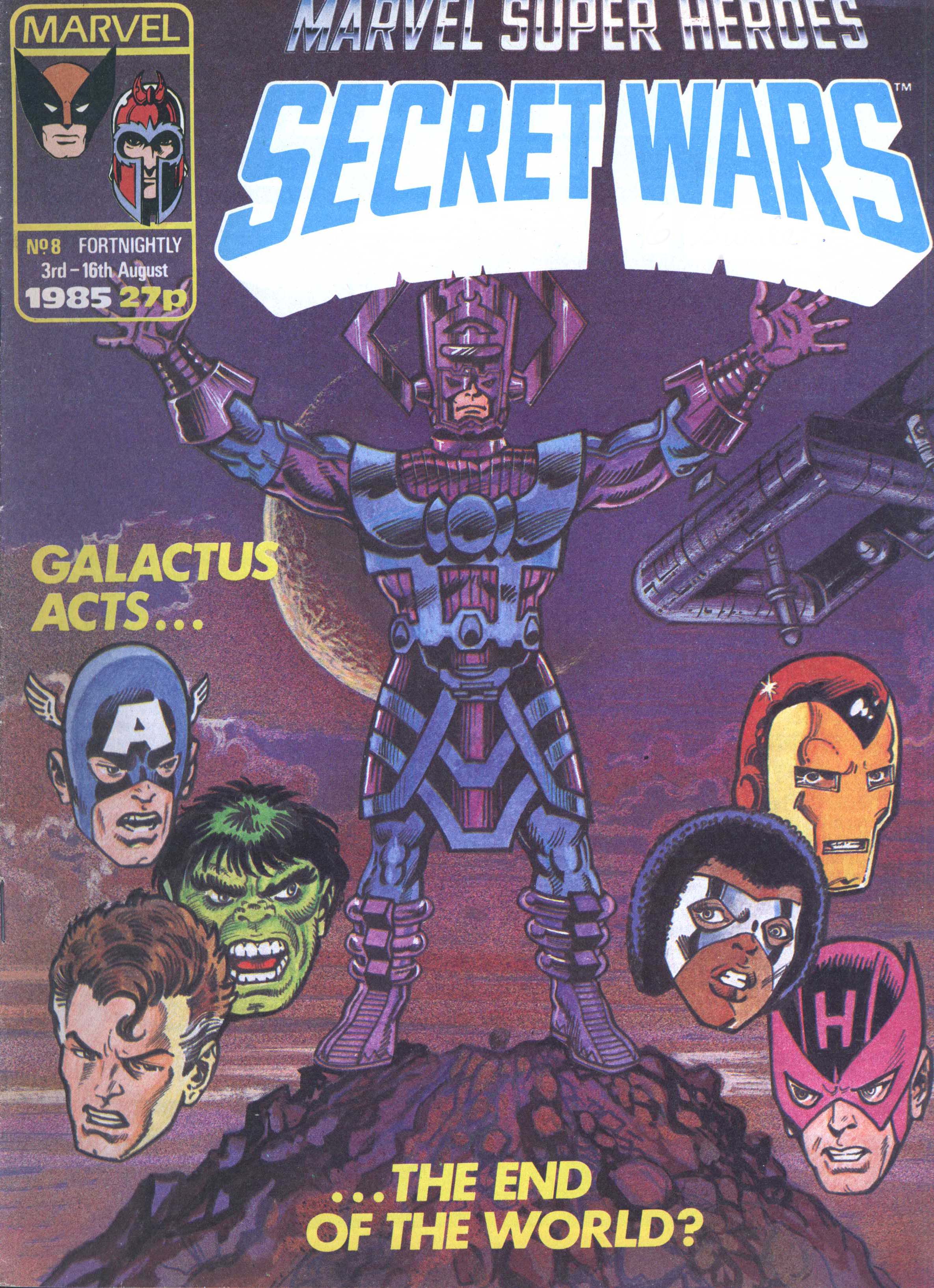 Read online Secret Wars (1985) comic -  Issue #8 - 1