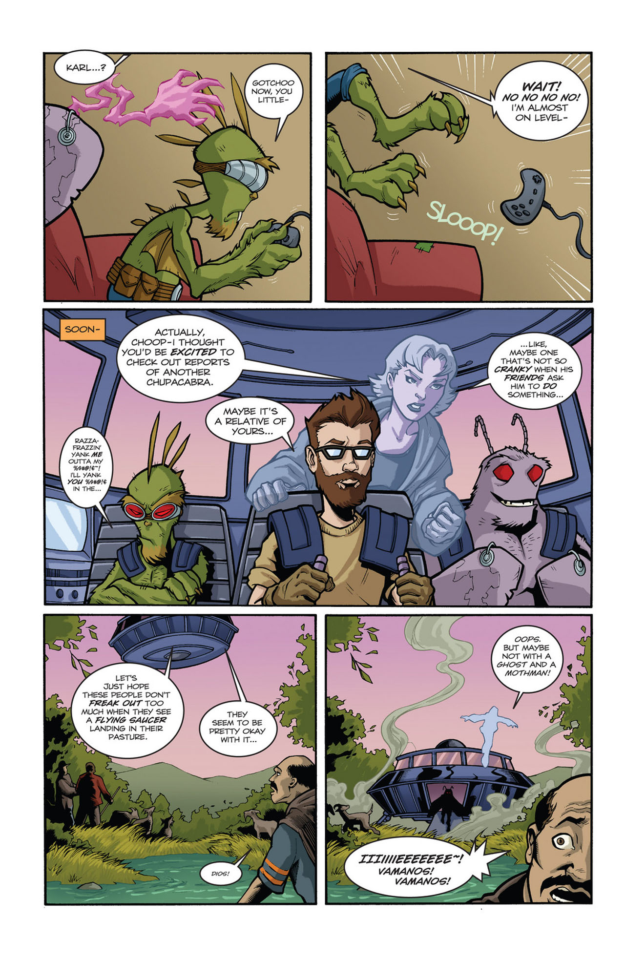 Read online The Perhapanauts: Danger Down Under! comic -  Issue #2 - 23