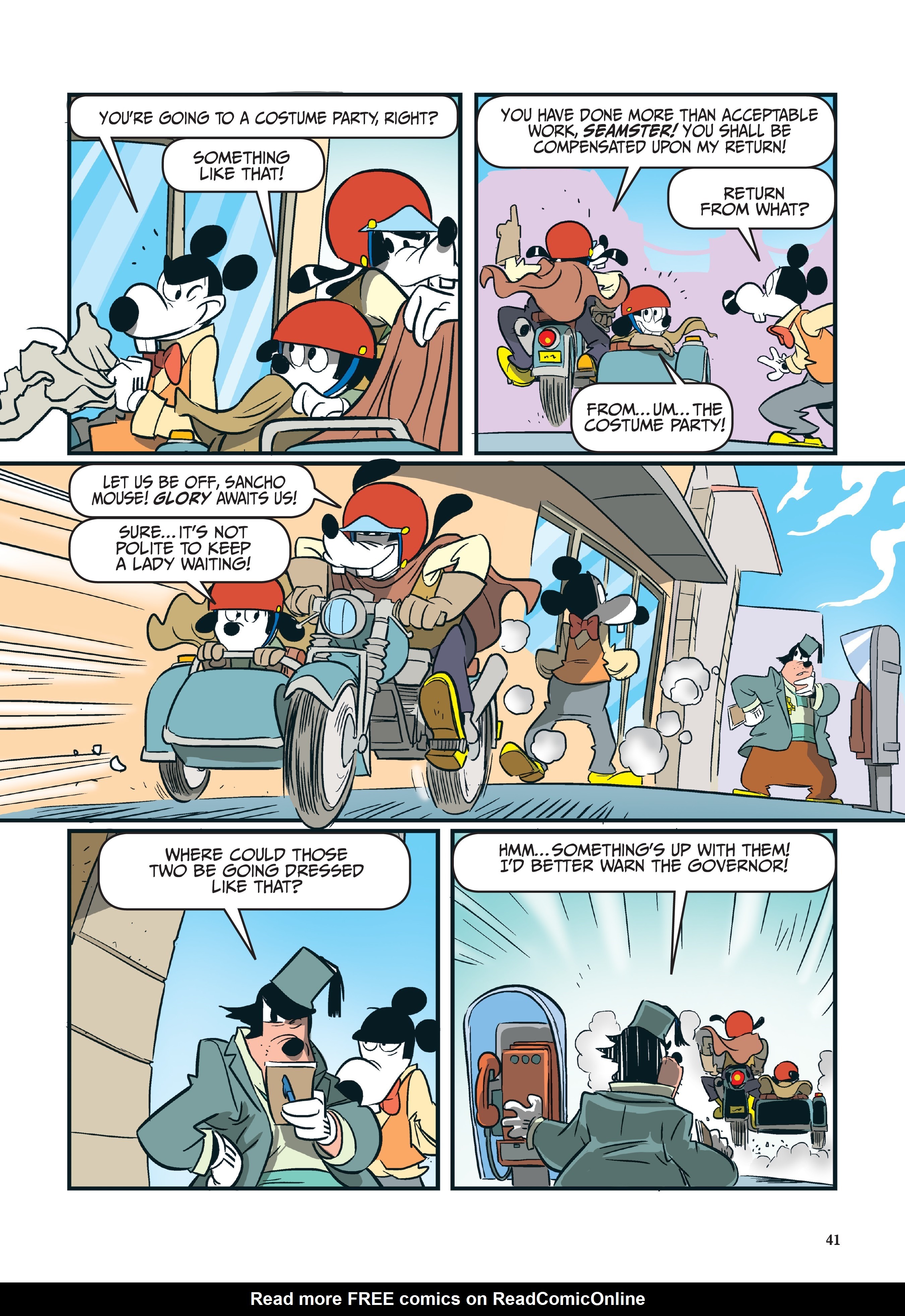Read online Disney Don Quixote, Starring Goofy and Mickey Mouse comic -  Issue # TPB - 42