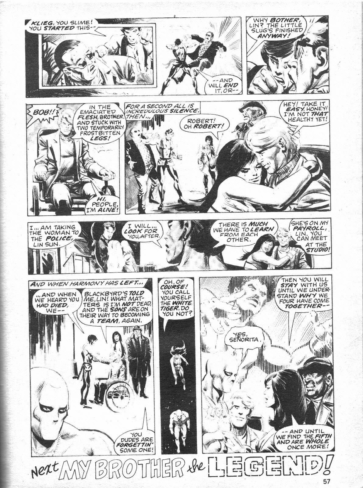 Read online The Deadly Hands of Kung Fu comic -  Issue #32 - 56