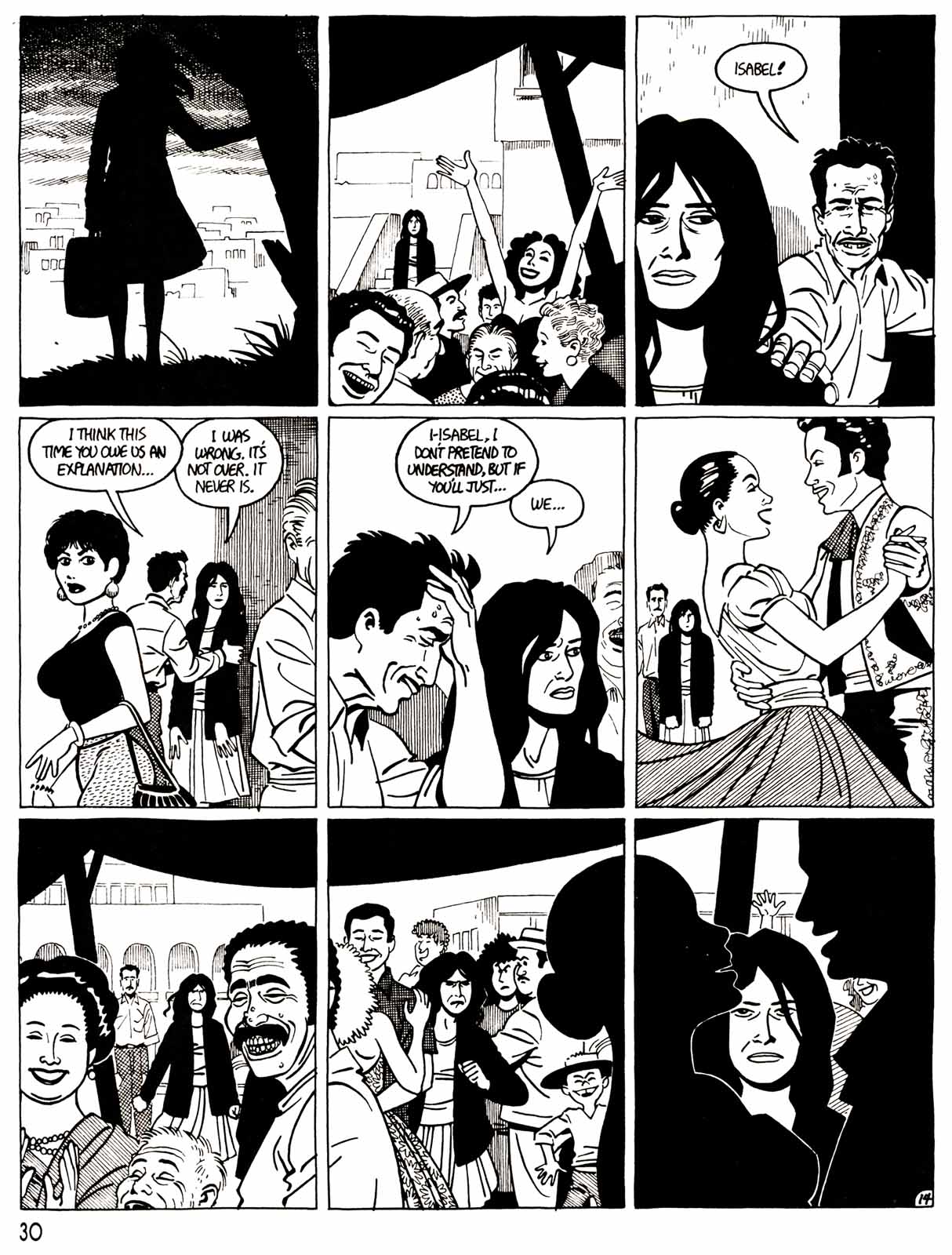 Read online Love and Rockets (1982) comic -  Issue #29 - 32