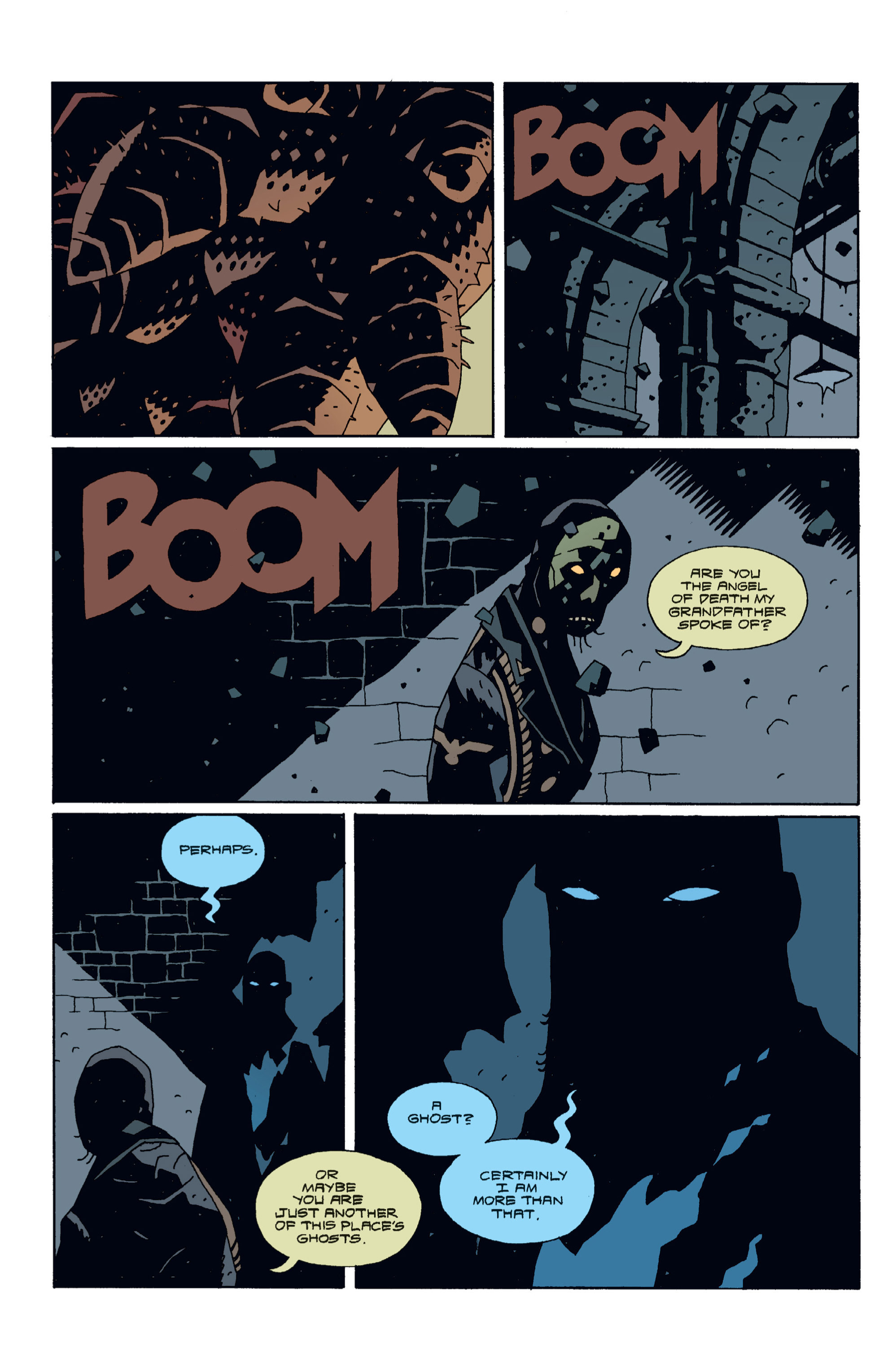 Read online Hellboy comic -  Issue #5 - 109