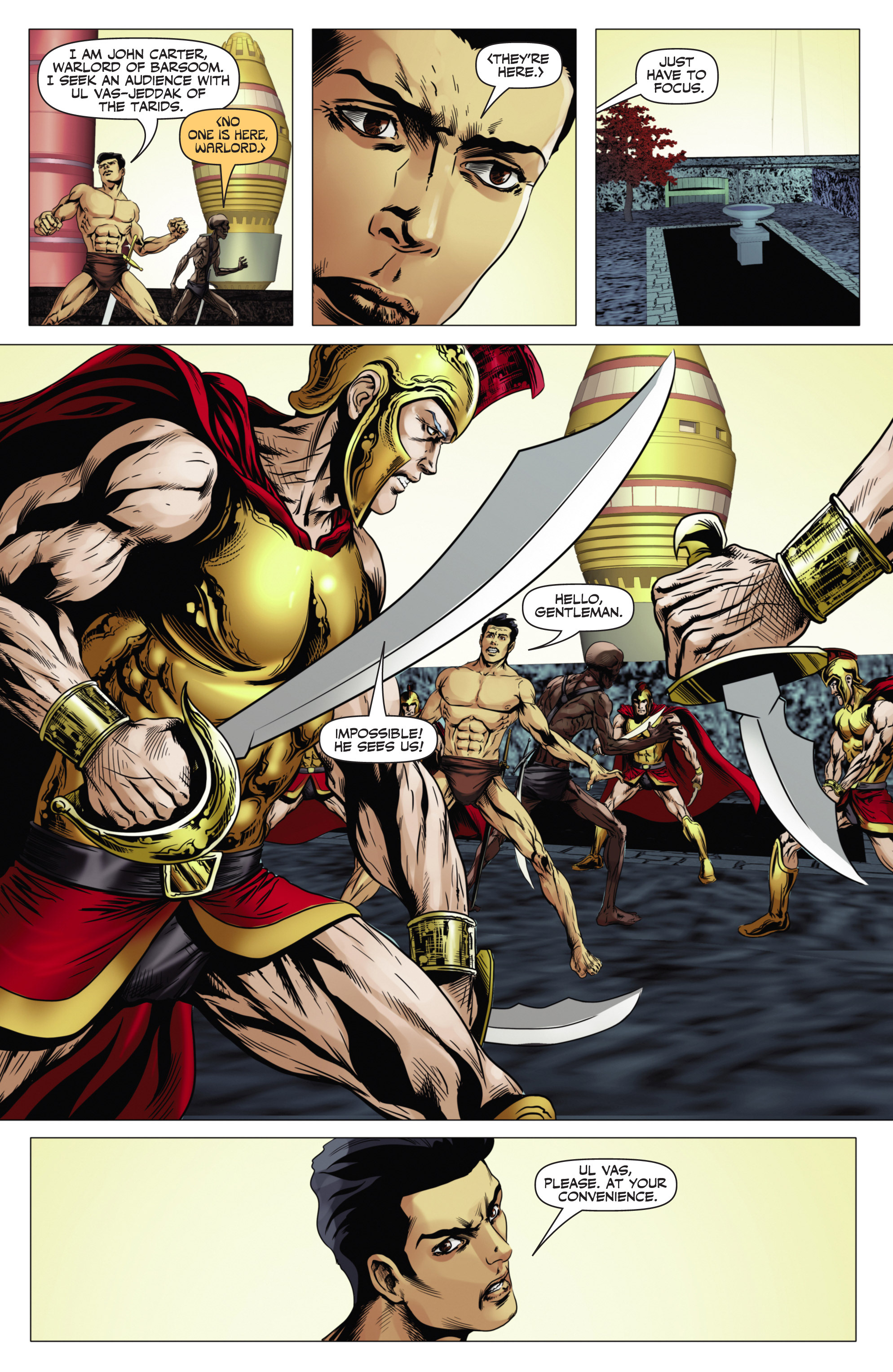 Read online John Carter, Warlord of Mars (2014) comic -  Issue # _Special - 20