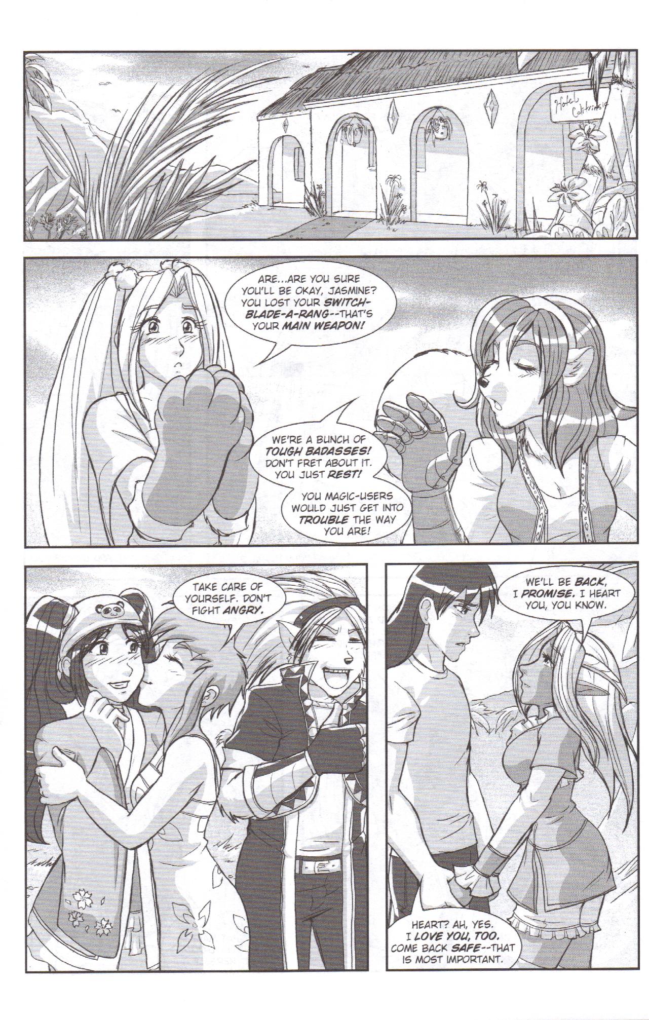 Read online Gold Digger/Ninja High School: Maidens of Twilight comic -  Issue #3 - 21