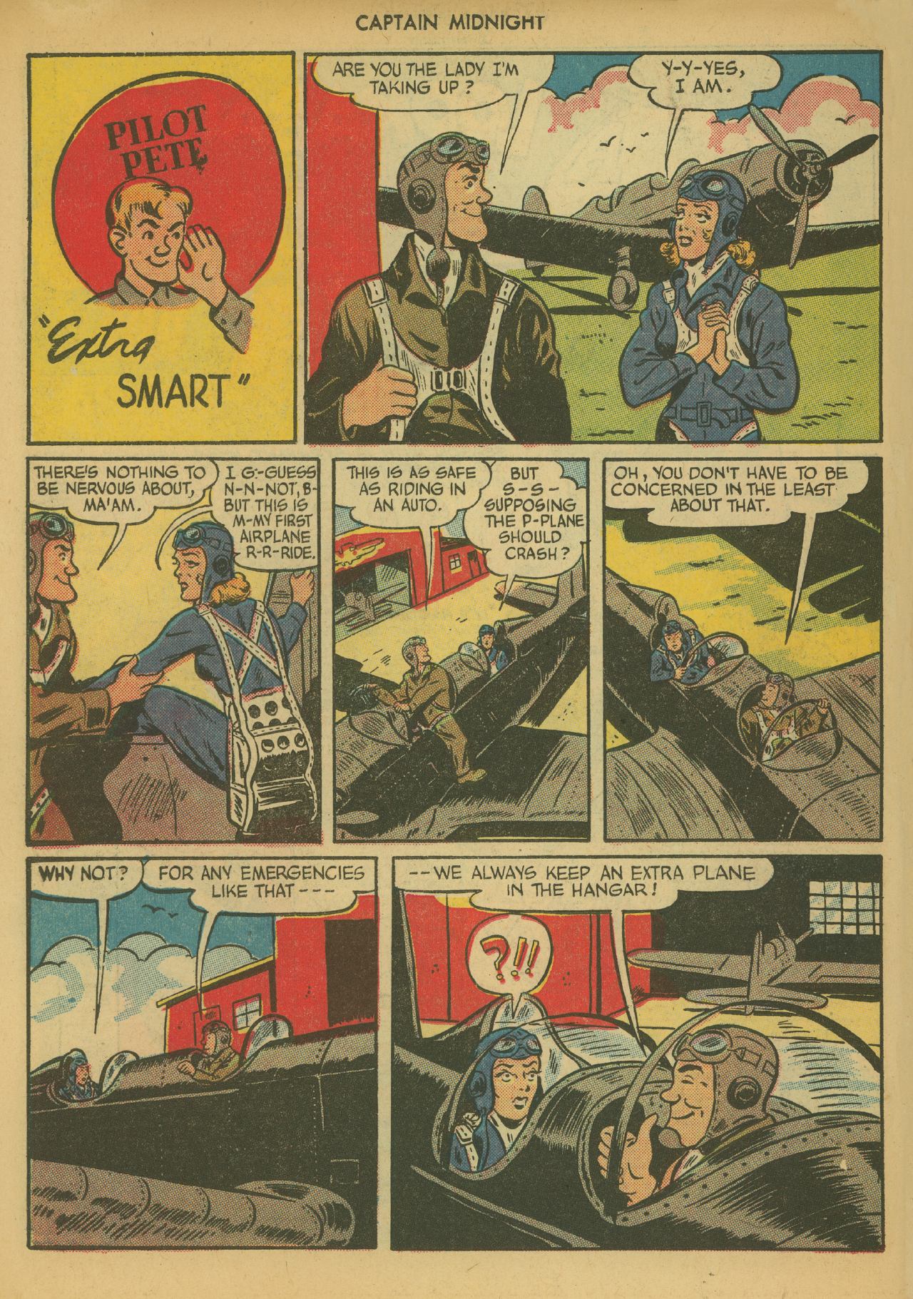 Read online Captain Midnight (1942) comic -  Issue #46 - 14