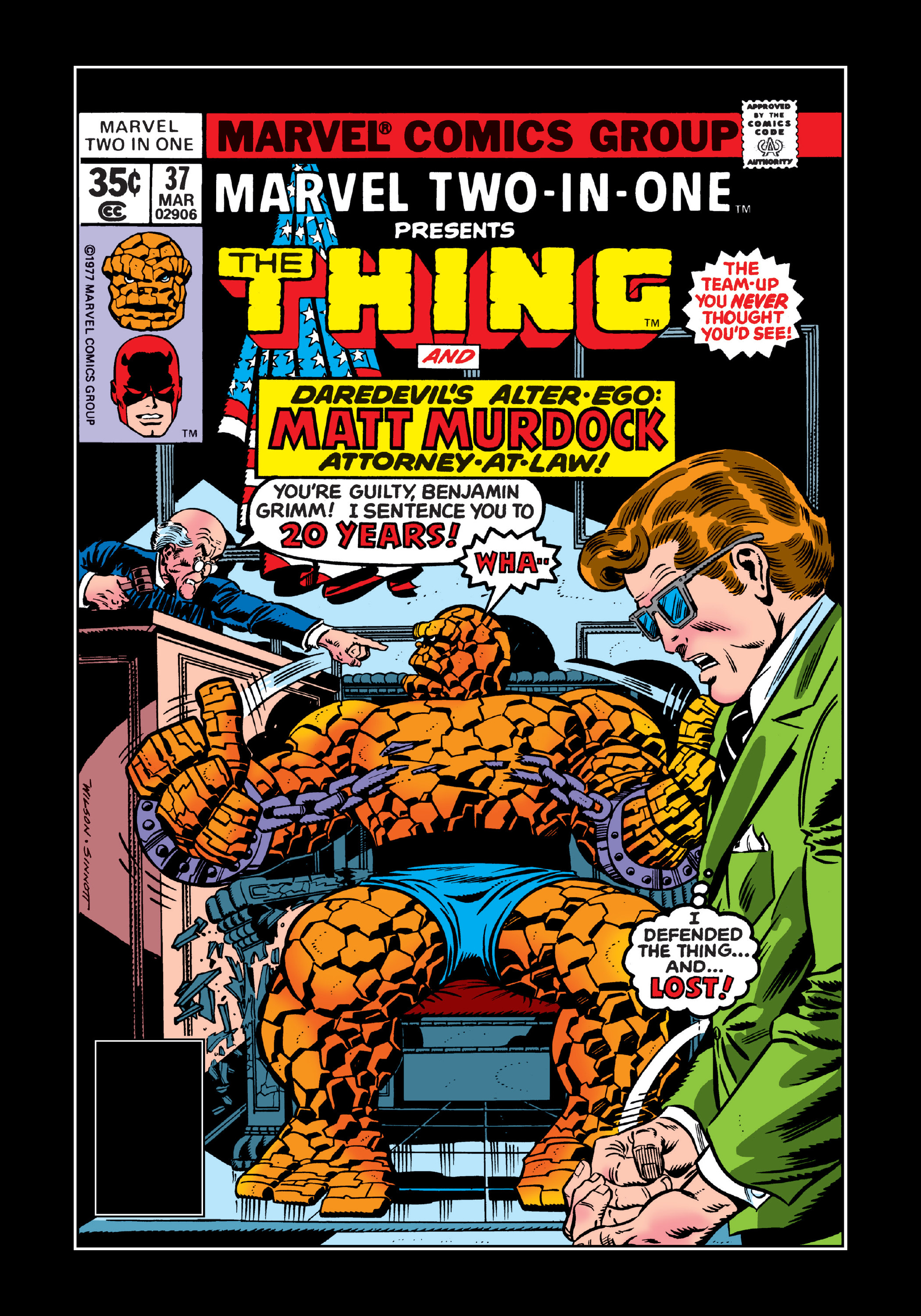 Read online Marvel Masterworks: Marvel Two-In-One comic -  Issue # TPB 4 (Part 1) - 79