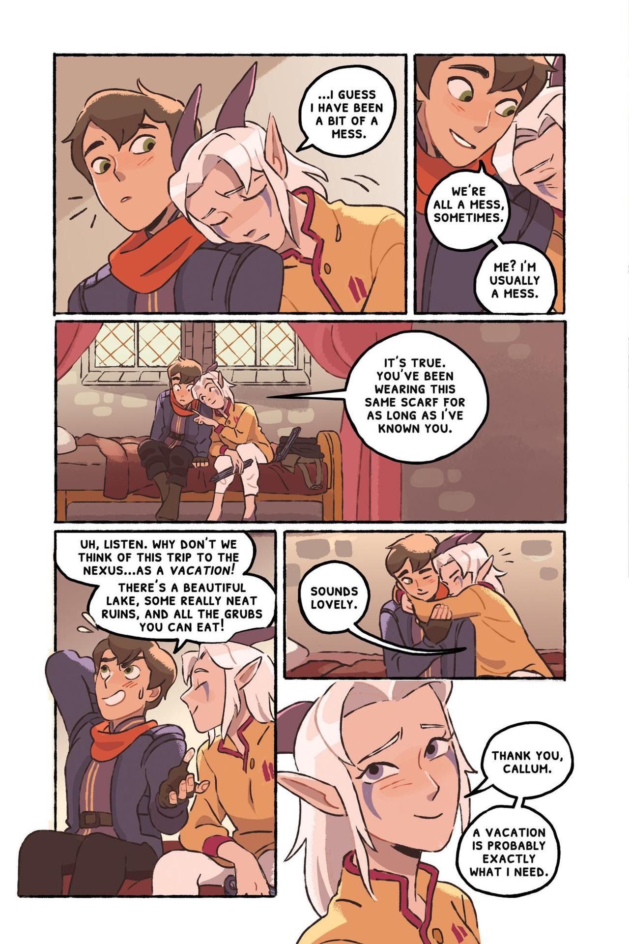 Read online Through the Moon: The Dragon Prince Graphic Novel comic -  Issue # TPB - 14
