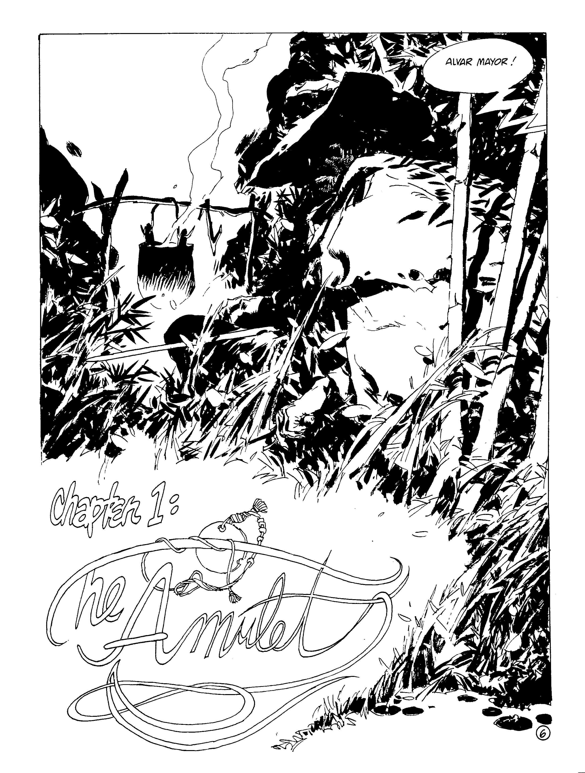 Read online Alvar Mayor: Death and Silver comic -  Issue # Full - 7