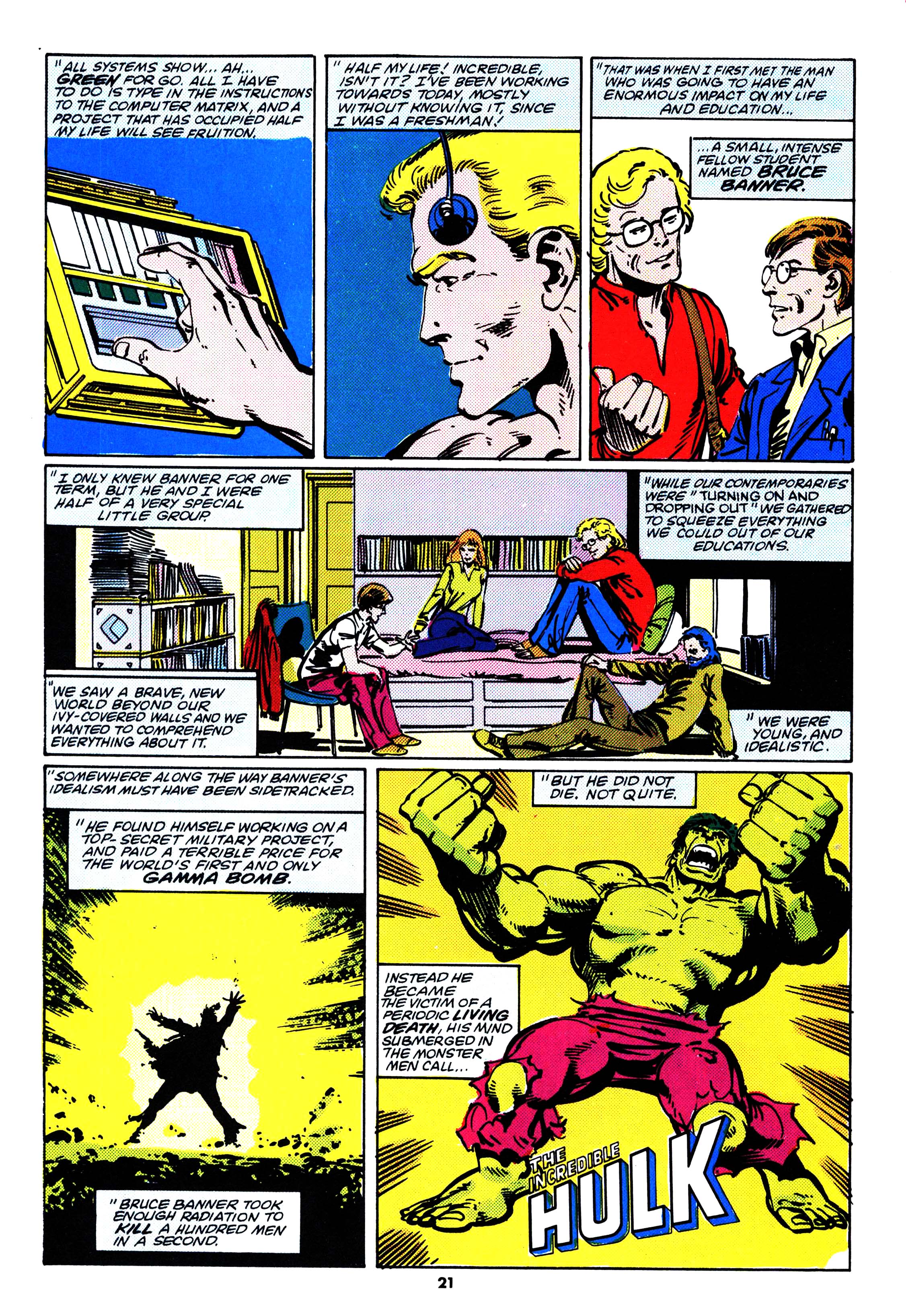 Read online Secret Wars (1985) comic -  Issue #39 - 21