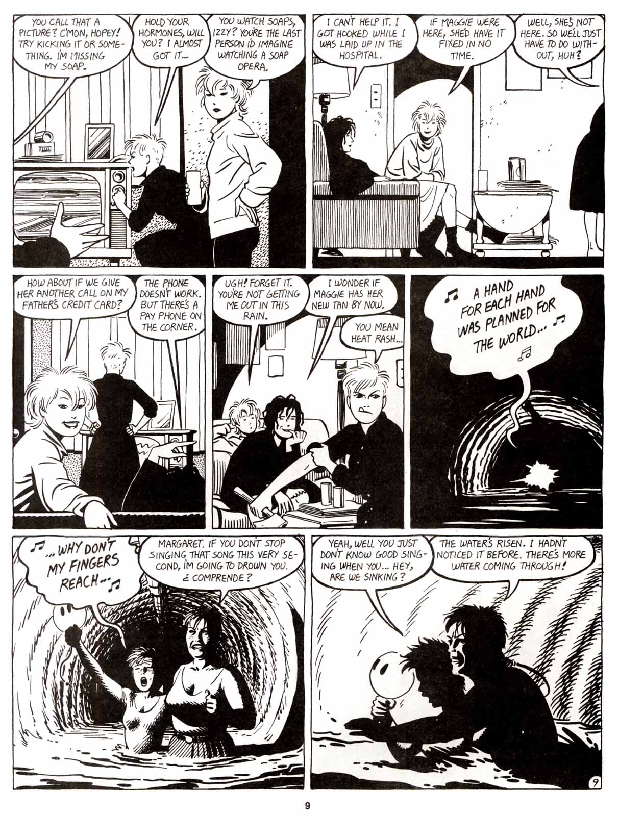 Read online Love and Rockets (1982) comic -  Issue #9 - 11