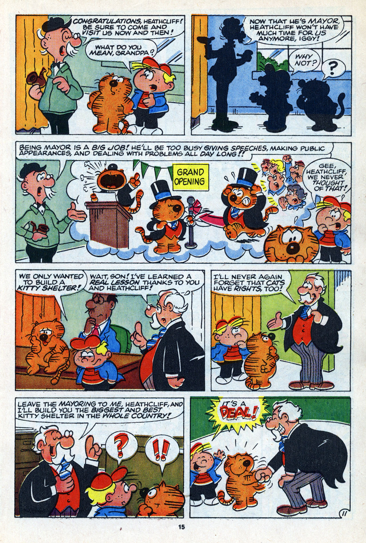 Read online Heathcliff comic -  Issue #39 - 17