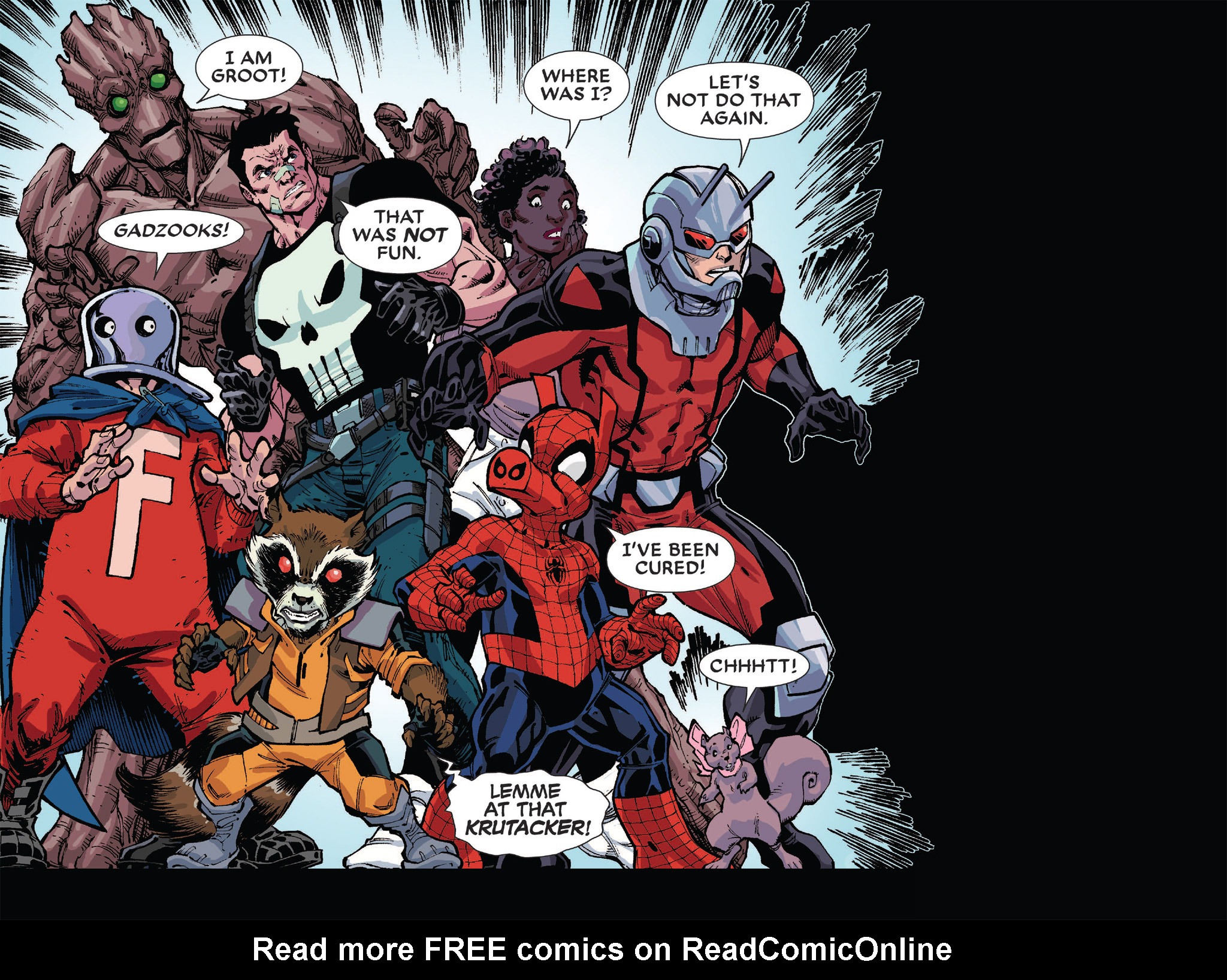 Read online Deadpool: Too Soon? Infinite Comic comic -  Issue #8 - 56