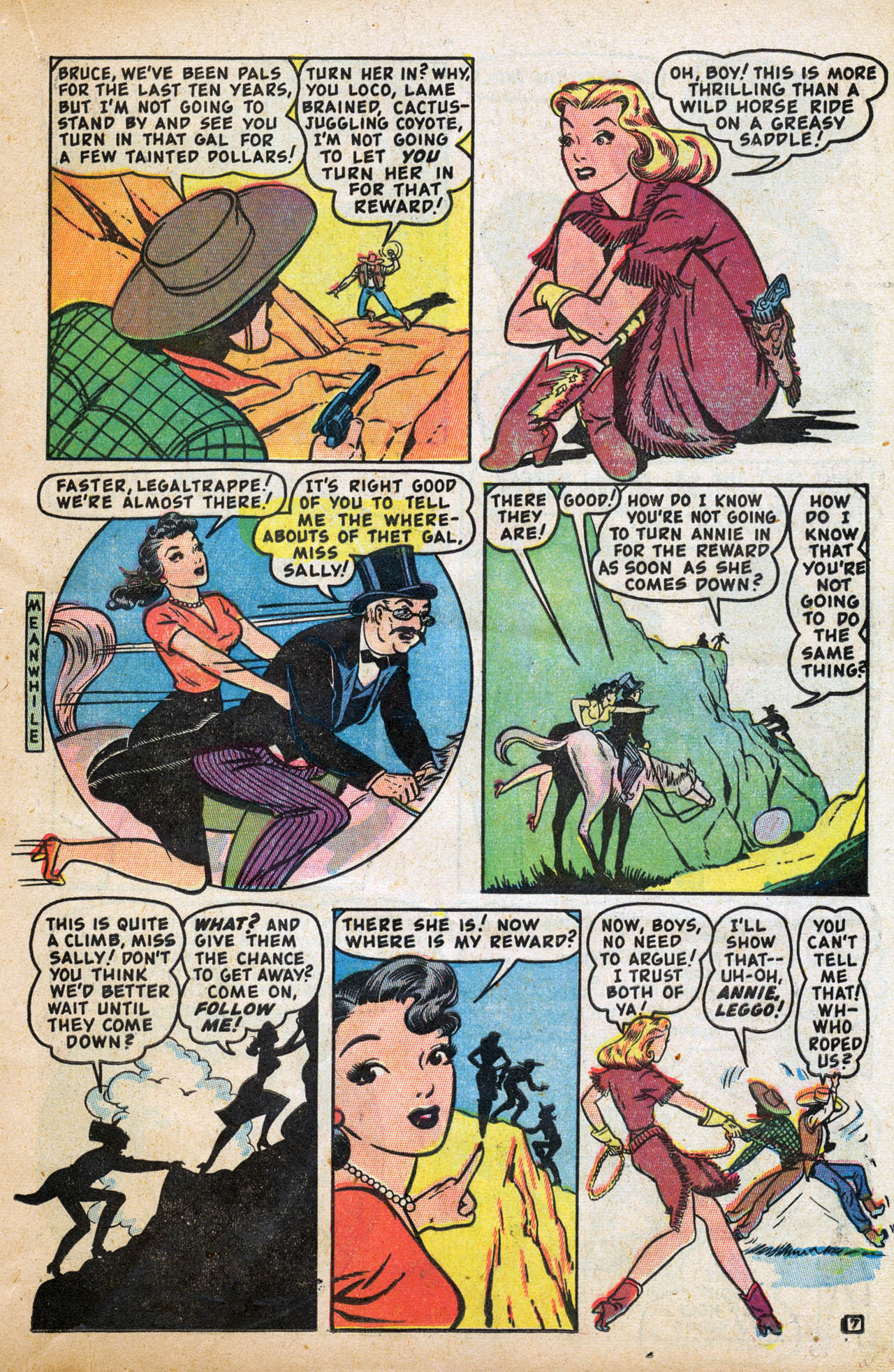 Read online Annie Oakley comic -  Issue #1 - 17