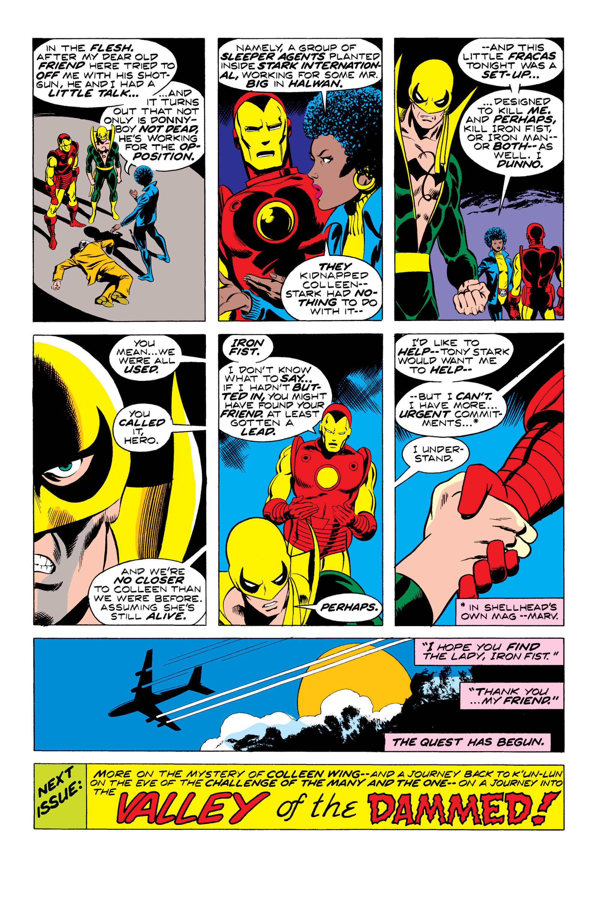 Read online Iron Fist (1975) comic -  Issue #1 - 19