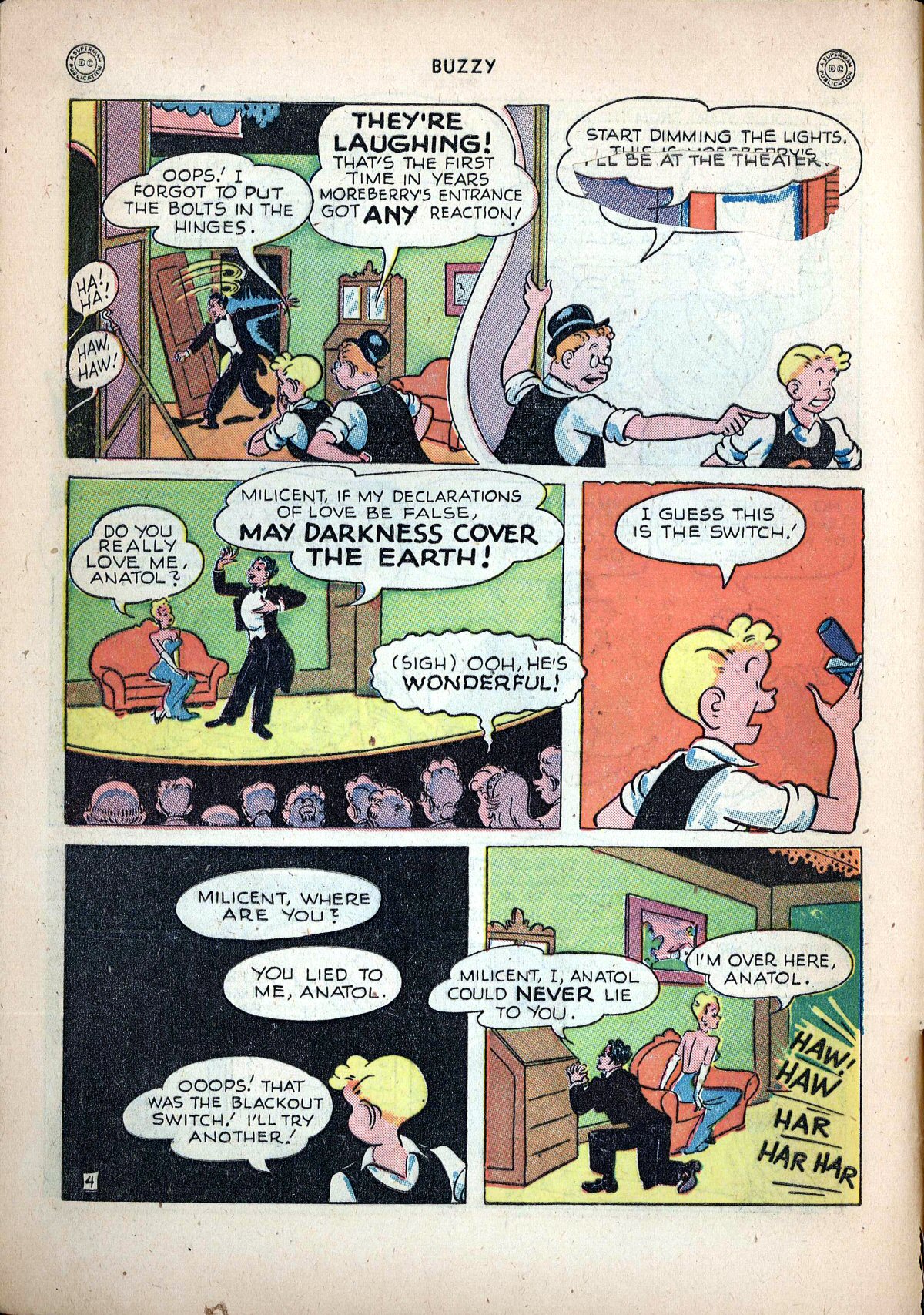 Read online Buzzy comic -  Issue #17 - 6