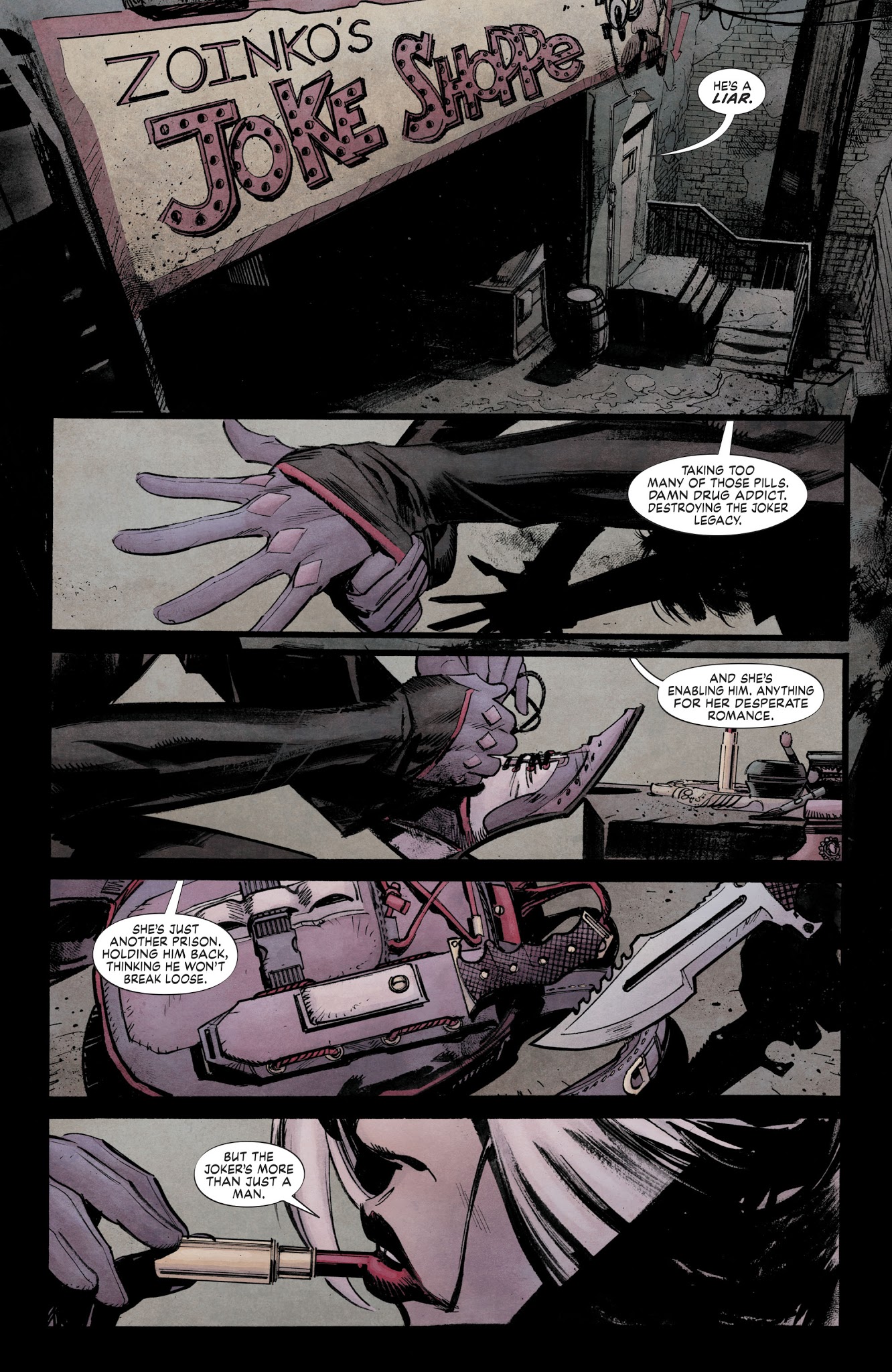 Read online Batman: White Knight comic -  Issue #3 - 4