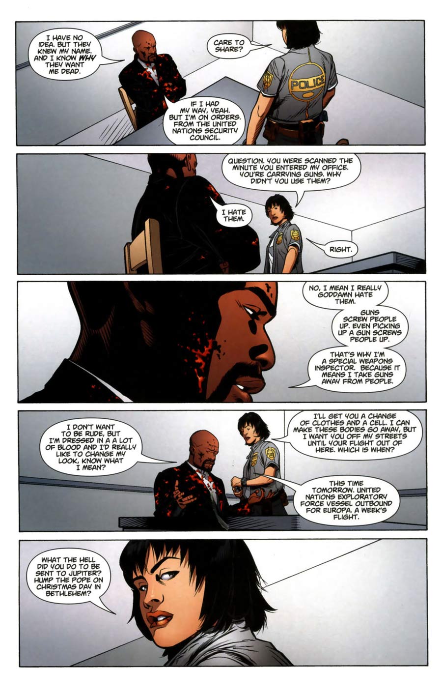 Read online Ocean comic -  Issue #1 - 19