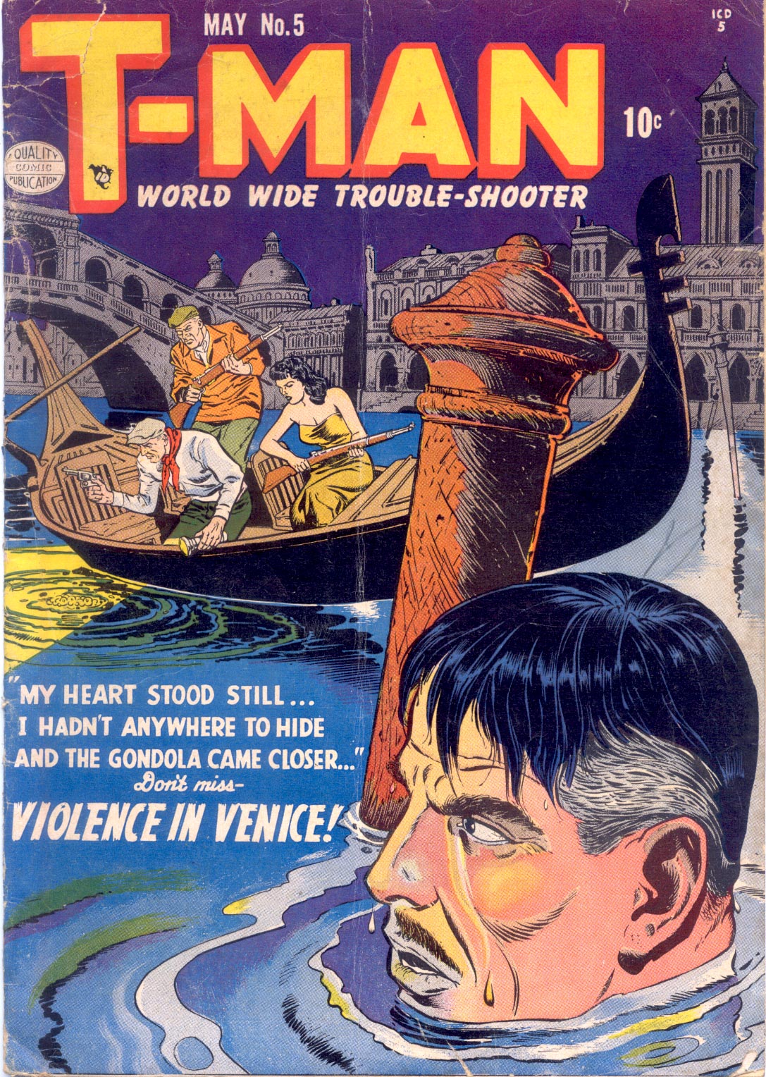 Read online T-Man: World Wide Trouble Shooter comic -  Issue #5 - 1