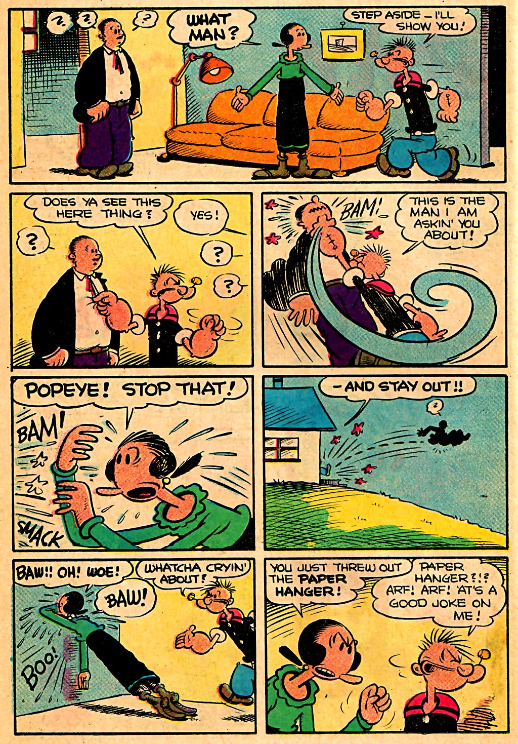 Read online Popeye (1948) comic -  Issue #165 - 25