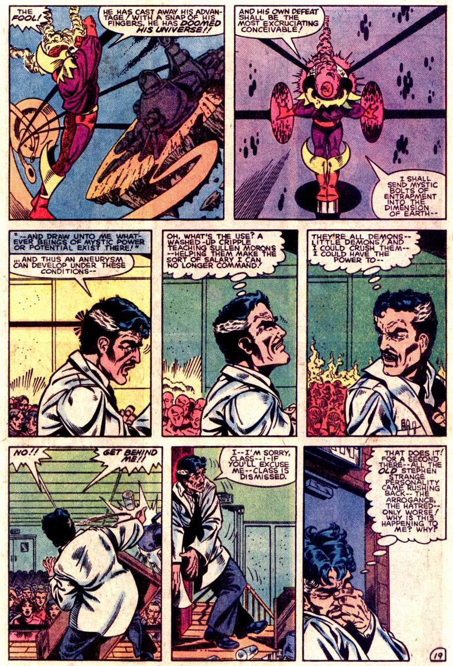 Read online What If? (1977) comic -  Issue #40 - Dr Strange had not become master of The mystic arts - 20