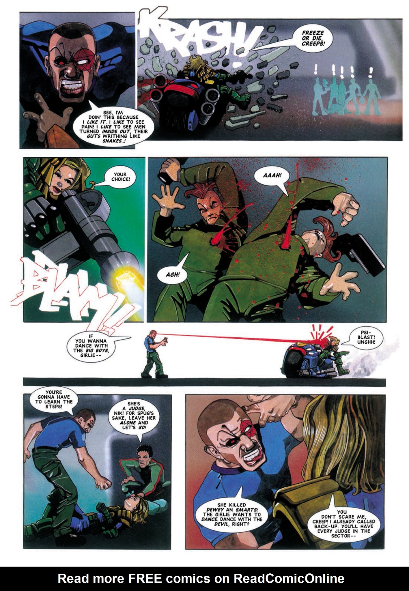 Read online Judge Anderson: The Psi Files comic -  Issue # TPB 4 - 11